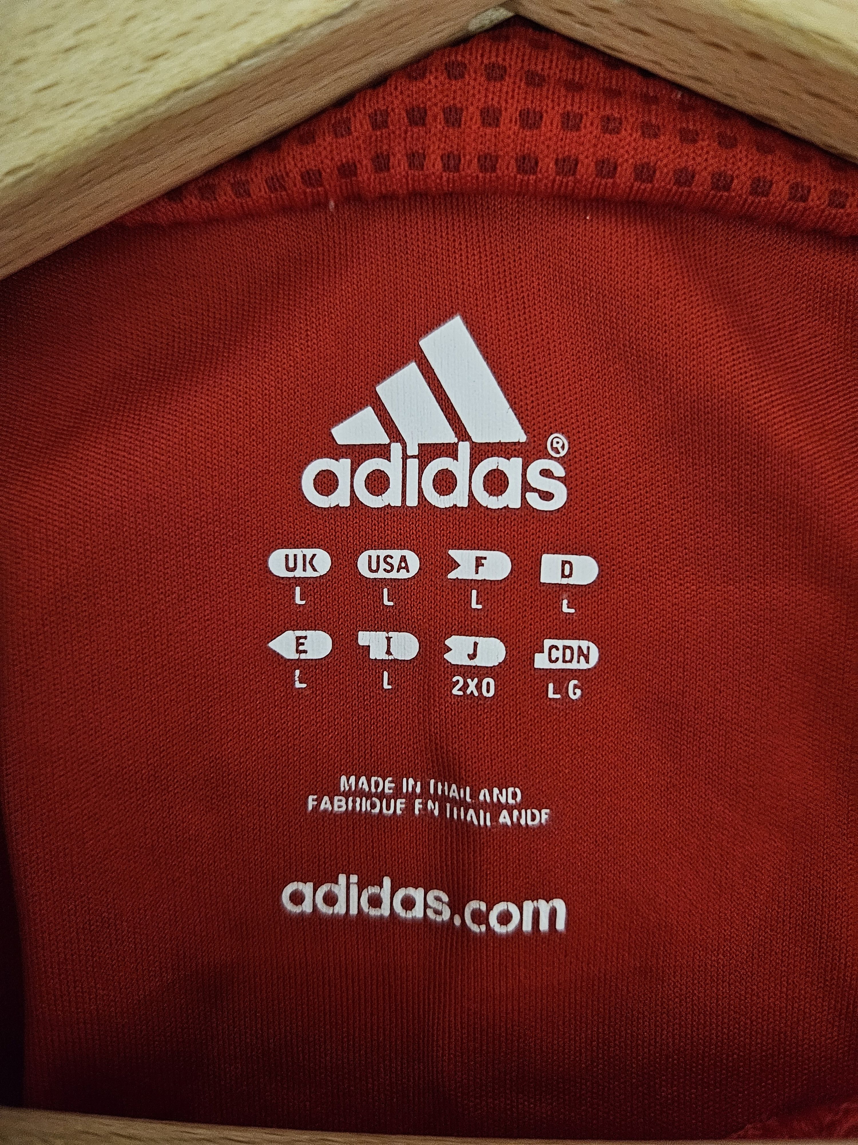 Adidas TORRES LIVERPOOL FC 2007 2008 SIZE M/L ADIDAS JERSEY Size US L / EU 52-54 / 3 - 8 Thumbnail
