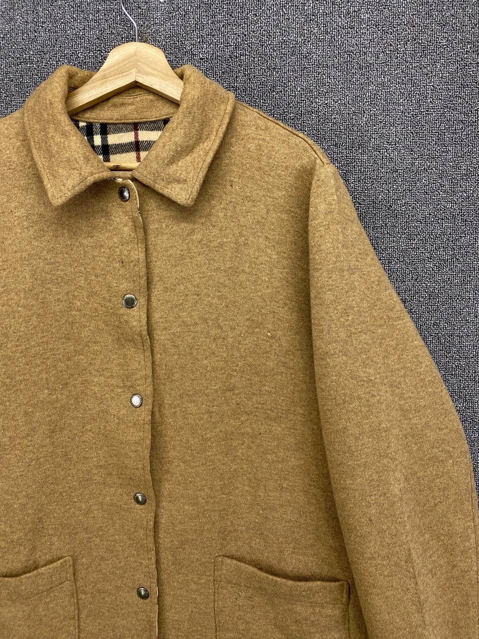 Burberry Vintage Burberry London Button Up Wool Jacket Size US M / EU 48-50 / 2 - 7 Thumbnail