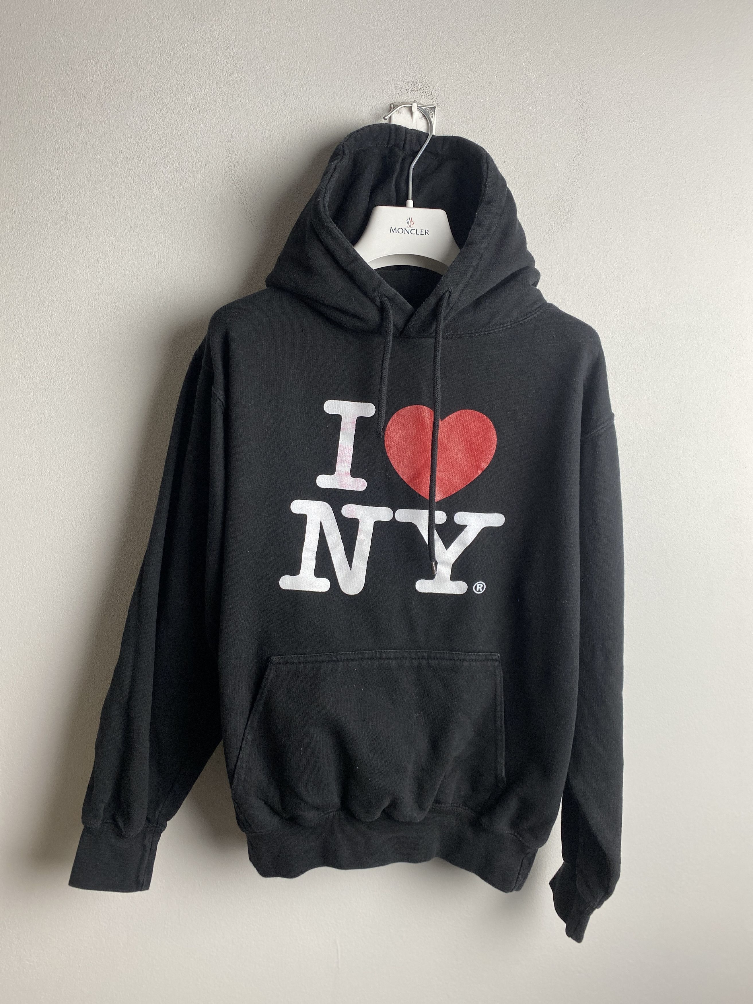 Vintage I love NY New York printed hoodie Size US S / EU 44-46 / 1 - 1 Thumbnail