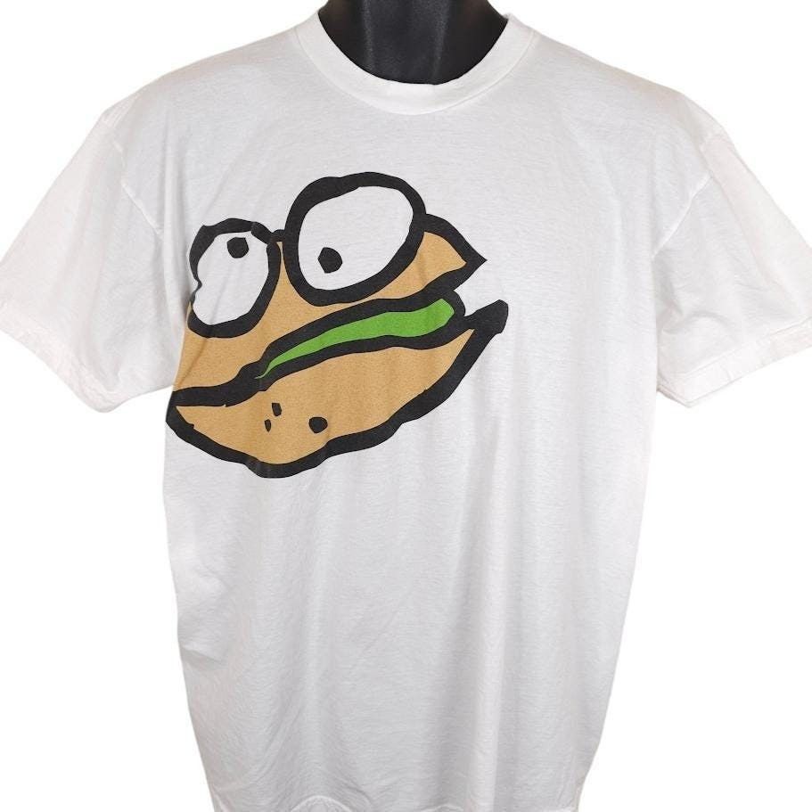 Vintage Vintage Pistachio Nut T Shirt Mens Size XL White Y2K Size US XL / EU 56 / 4 - 1 Thumbnail
