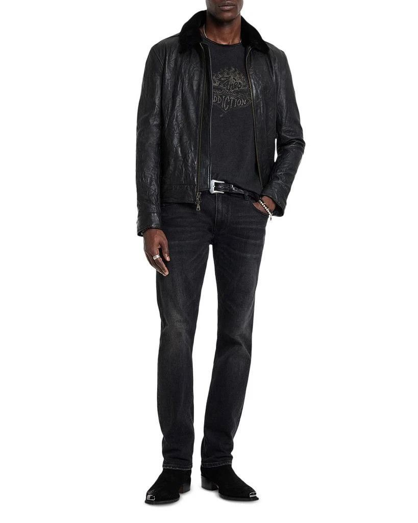 John Varvatos Sant Leather Jacket EU 48 USA 38 Size US M / EU 48-50 / 2 - 2 Thumbnail