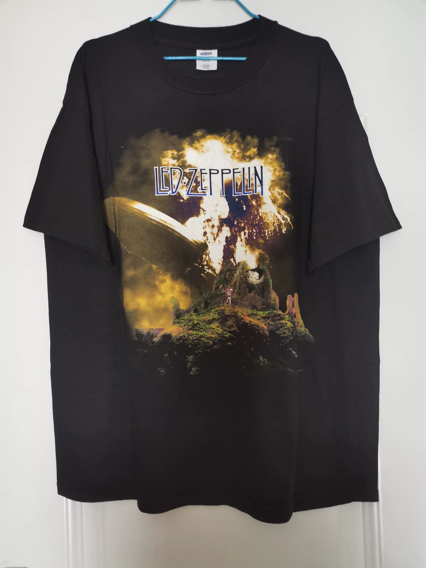 Balenciaga Led Zeppelin 1999 Tye Dye Tour Vintage Tee Size US M / EU 48-50 / 2 - 1 Thumbnail