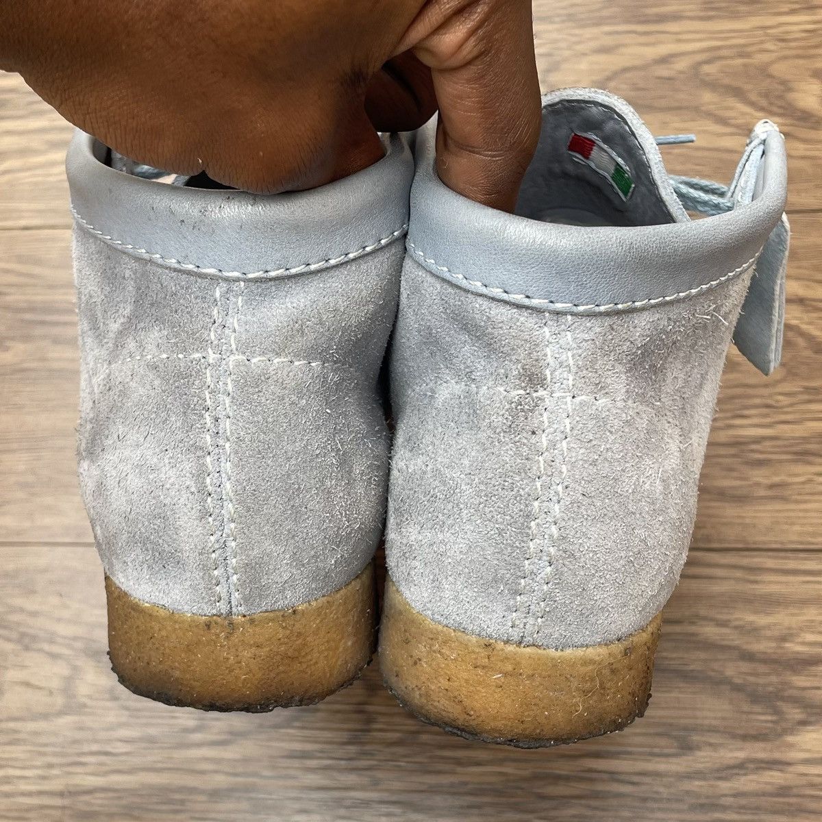Clarks 2018 OVO Drake Clarks Blue Wallabees Sneaker US9UK8EU42 Size US 9 / EU 42 - 15 Thumbnail