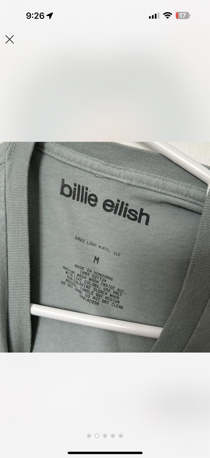 Billie Eilish Billie eilish T-shirt Size M / US 6-8 / IT 42-44 - 2 Thumbnail