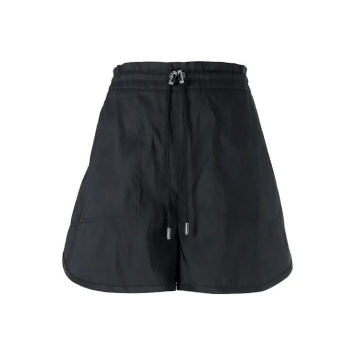 Alexander McQueen Alexander McQueen Black Drawstring Casual Shorts 0079 Size 36" / US 14 / IT 50 - 1 Thumbnail