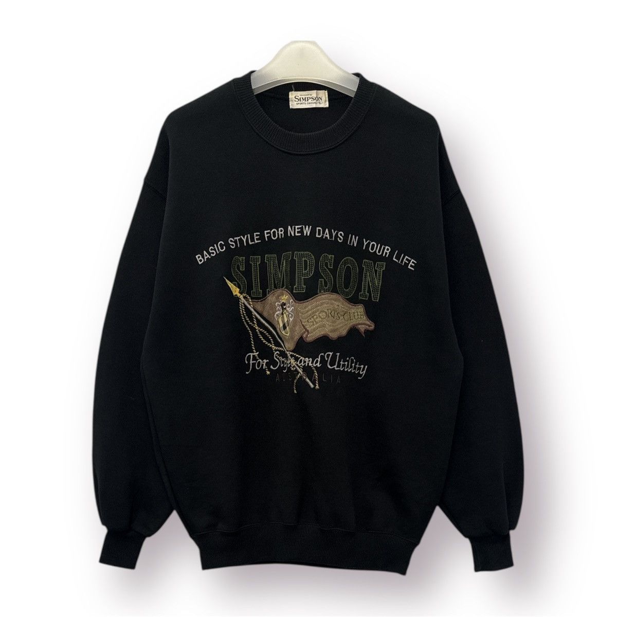 Cartoon Network 🔥 VINTAGE SIMPSON AUSTRALIA SWEATSHIRT - L Size US M / EU 48-50 / 2 - 1 Thumbnail