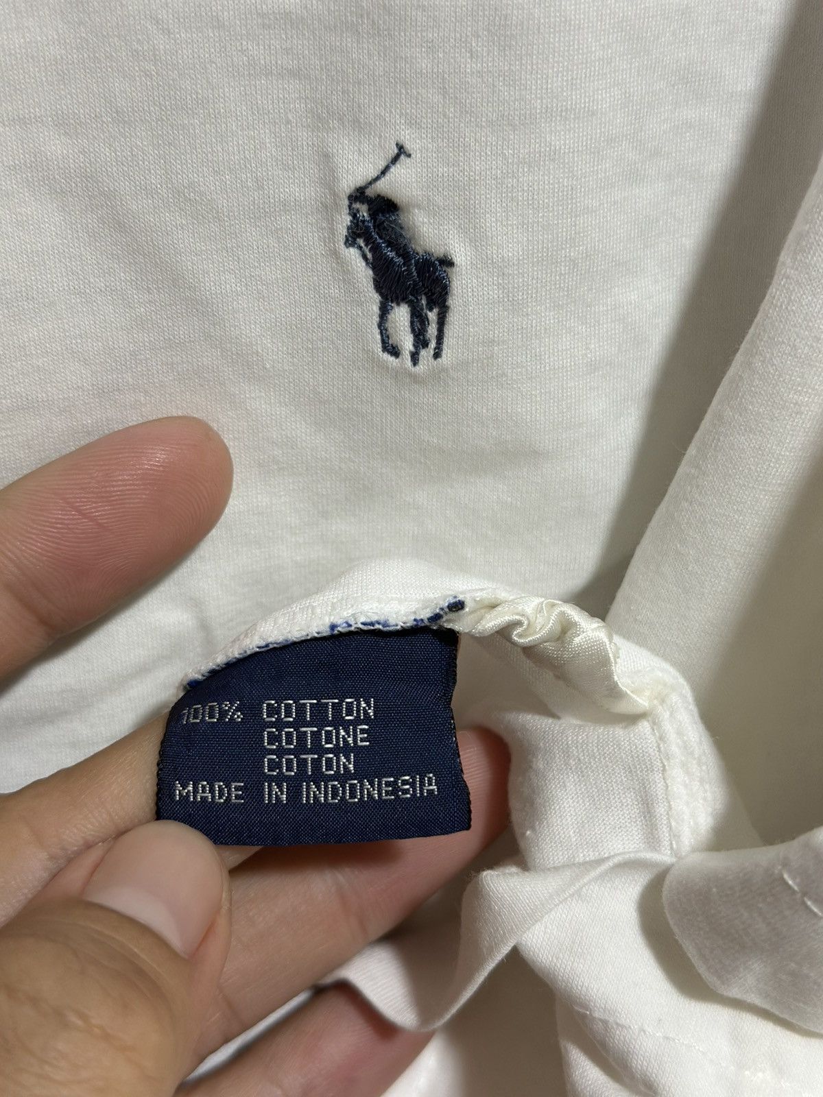 Polo Ralph Lauren × Vintage Vintage Polo Ralph Lauren Faded Tee Size US L / EU 52-54 / 3 - 6 Thumbnail