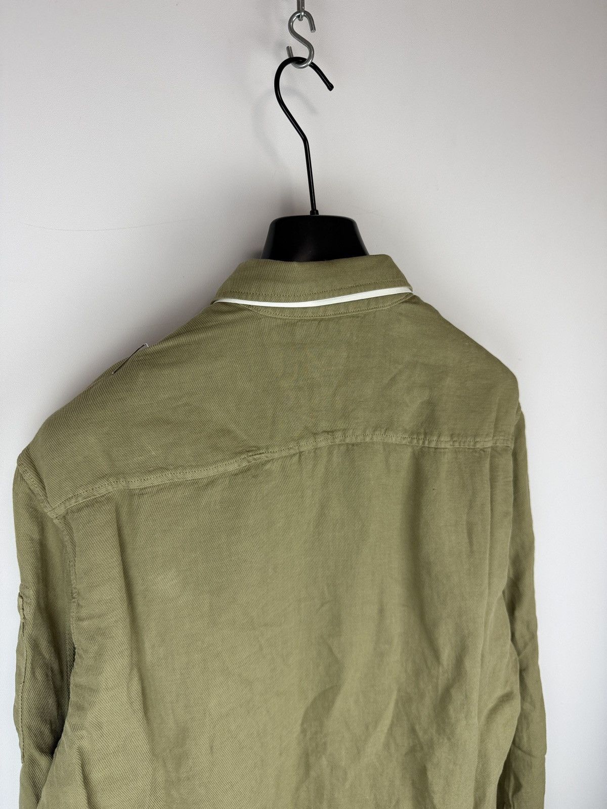 C.P. Company Beige C.P. Company Linen Overshirt (brand new with tags) Size US L / EU 52-54 / 3 - 8 Thumbnail
