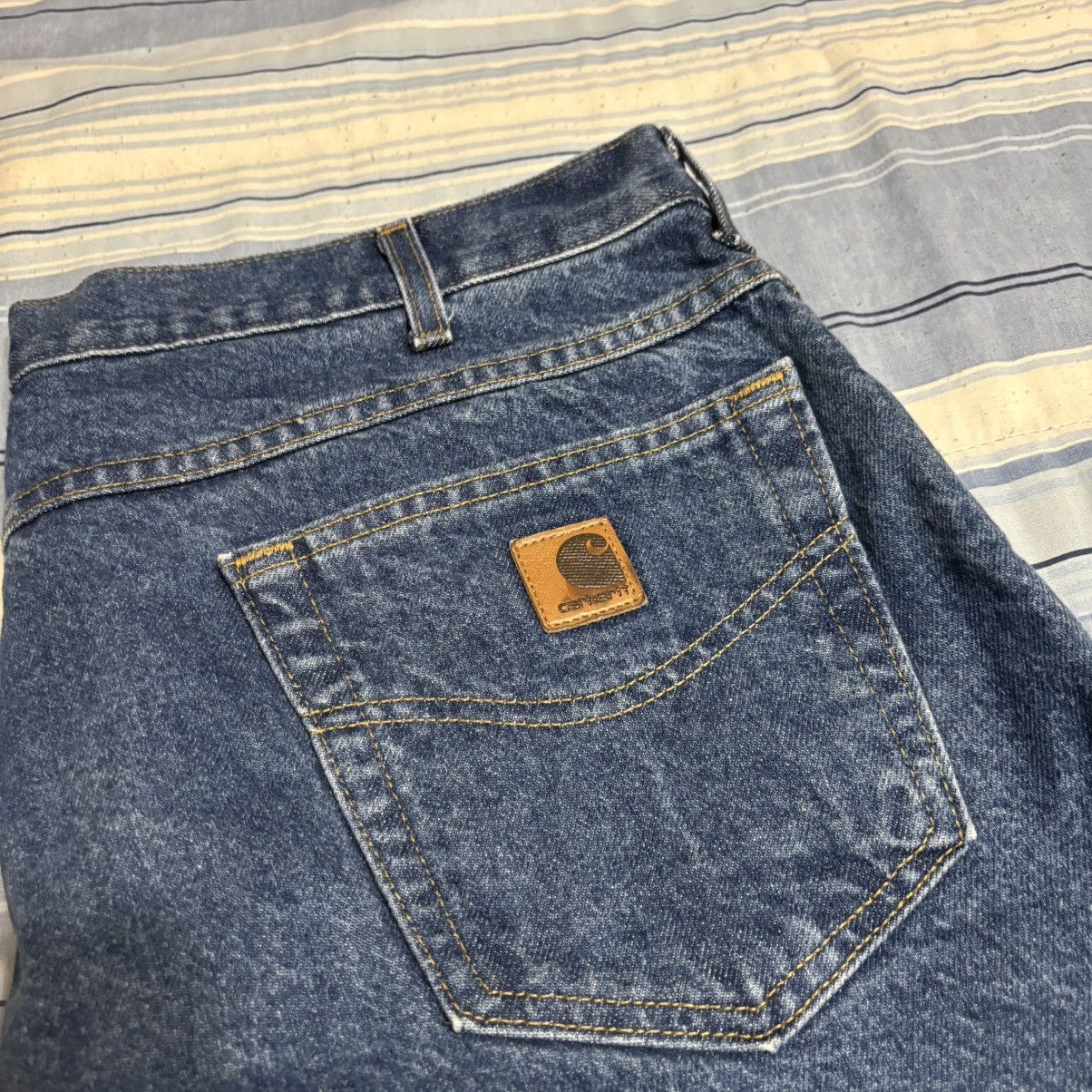 Carhartt Fleece lined carhartt denim Size US 36 / EU 52 - 6 Thumbnail