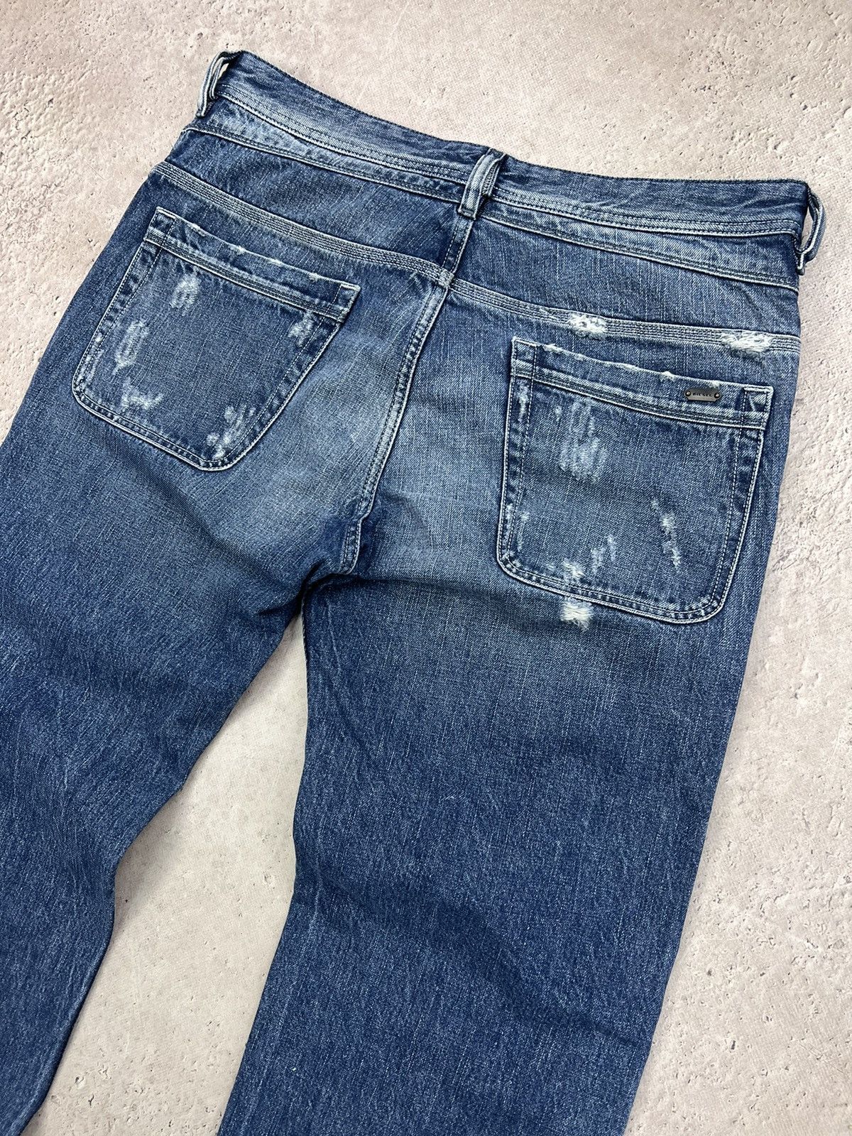 Diesel × If Six Was Nine Vintage Diesel Dirty New Age Distressed Denim Size US 33 - 17 Thumbnail