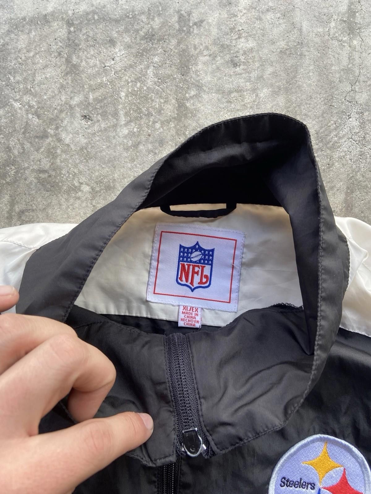 Other NFL Pittsburgh Steelers Wind Breaker Men's Size XL Jacket Size ONE SIZE - 3 Thumbnail