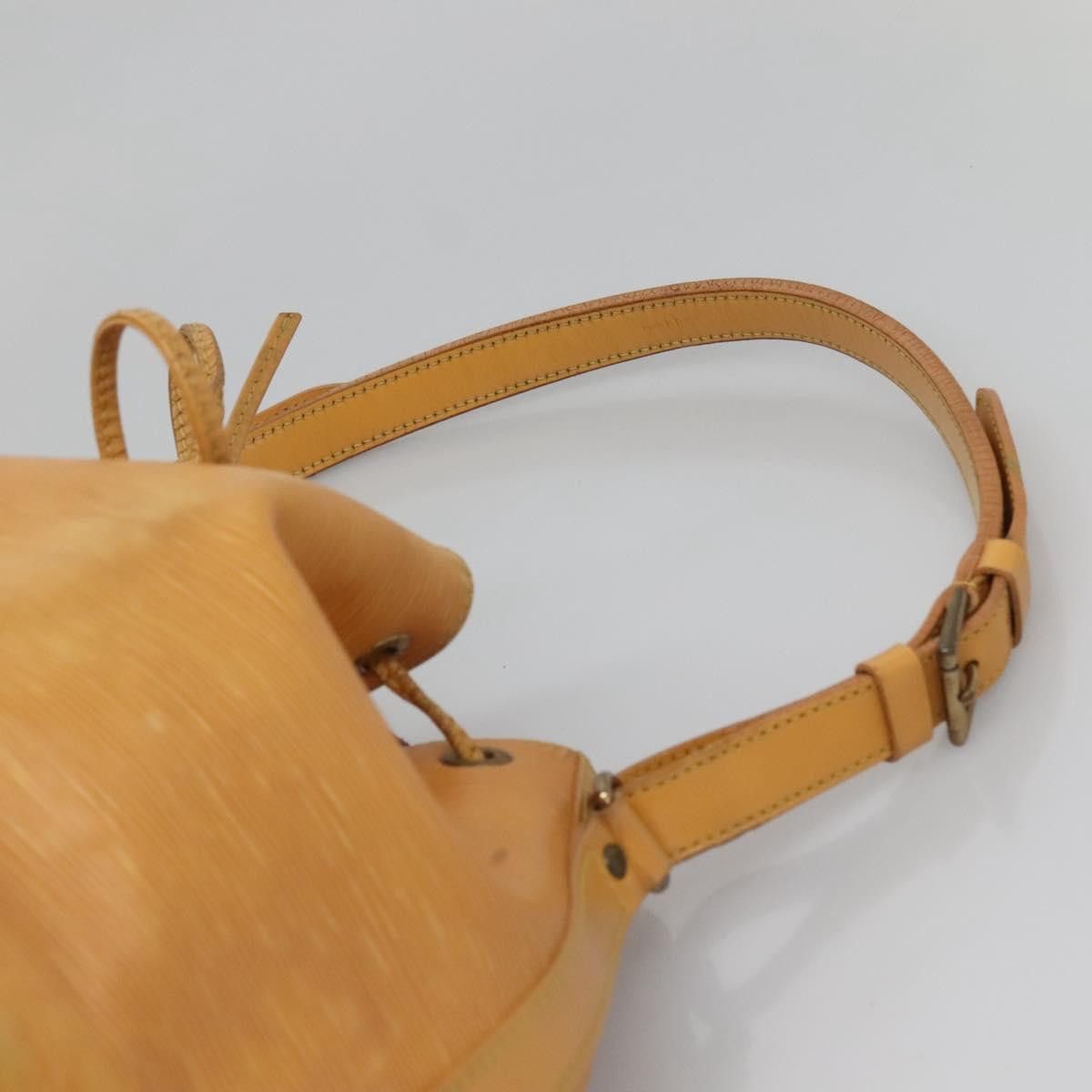 Louis Vuitton LOUIS VUITTON Epi Petit Noe Shoulder Bag Yellow M44109 Size ONE SIZE - 8 Thumbnail