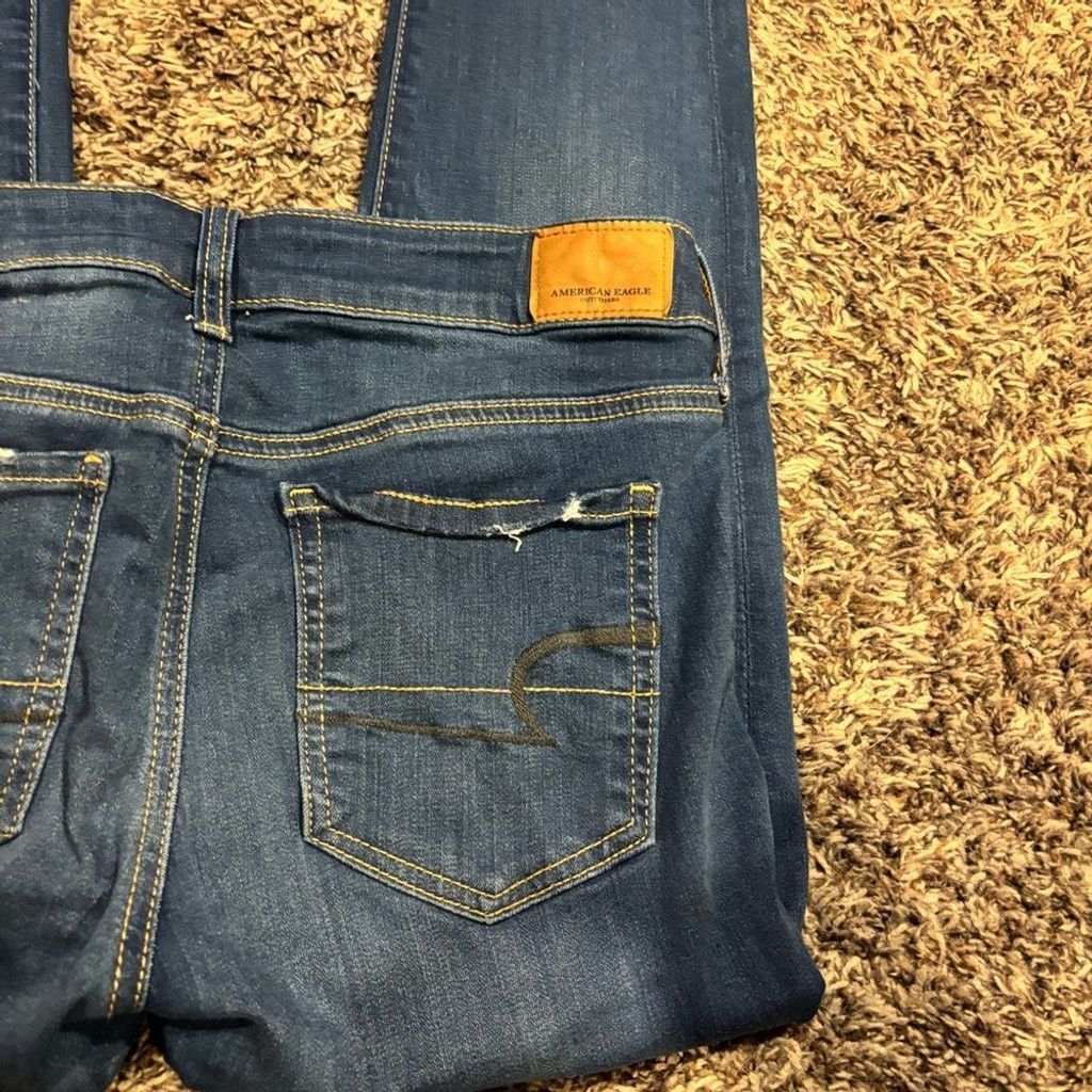 American Eagle Outfitters Women's American Eagle Jegging Jeans Size 27" / US 4 / IT 40 - 2 Thumbnail