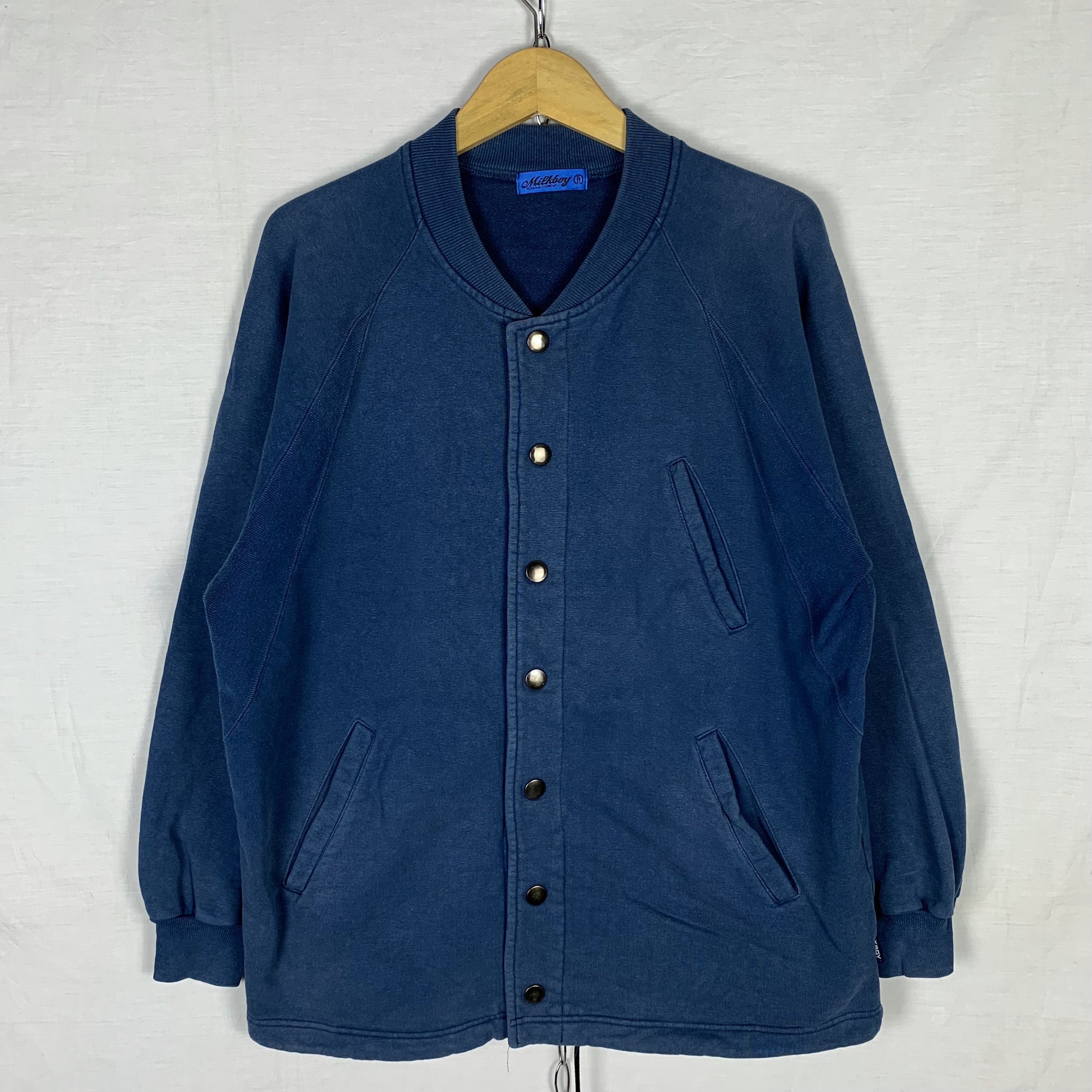 Milkboy Japanese Brand Varsity Sweater Sweatshirt Jacket