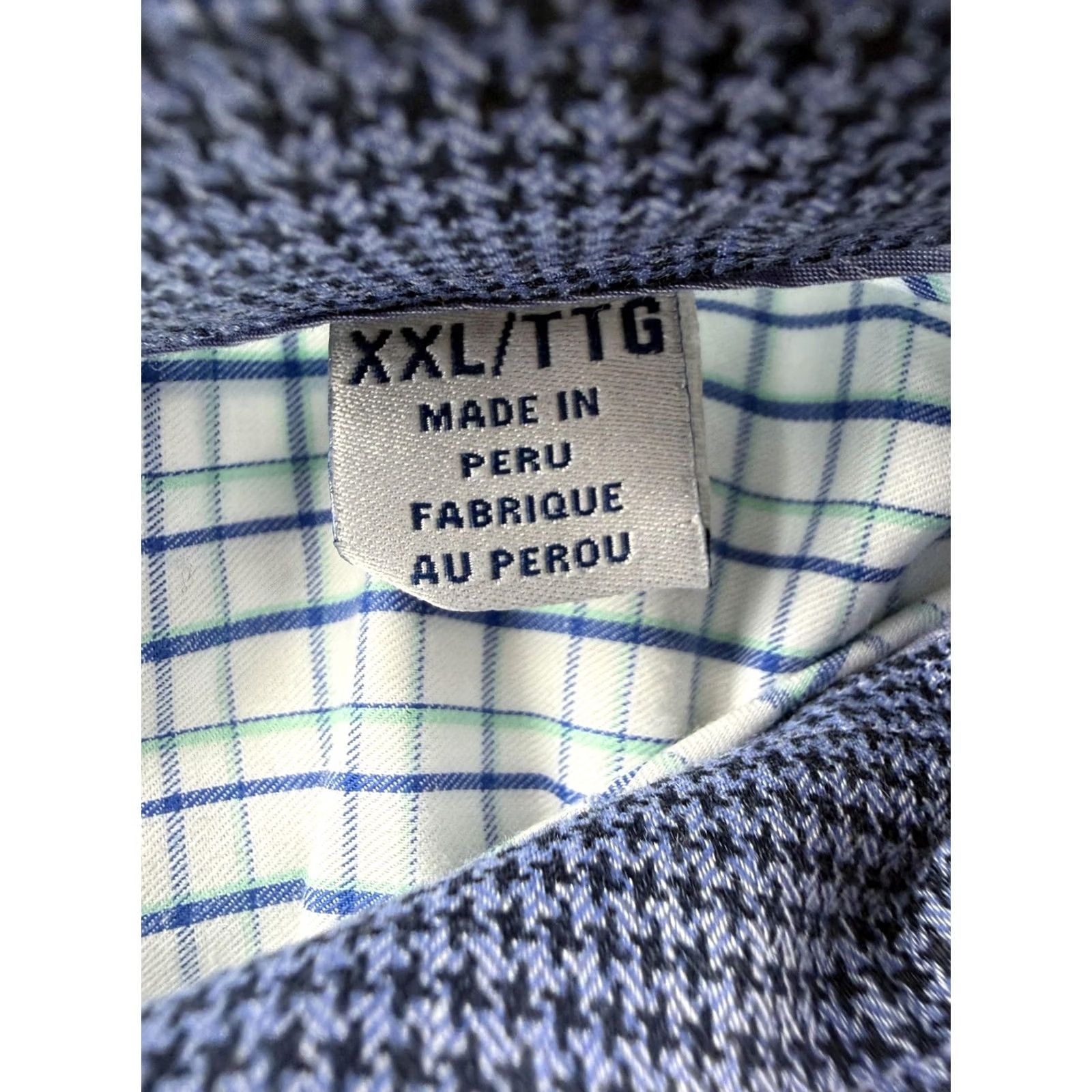 Tommy Bahama Tommy Bahama Shirt Mens 2XL White Check Long Sleeve Button Up Casual IslandZone Size US XXL / EU 58 / 5 - 3 Thumbnail