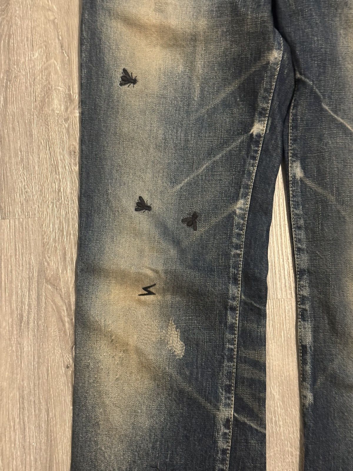 Undercover Undercover AW06 bug denim Size 29" - 3 Thumbnail