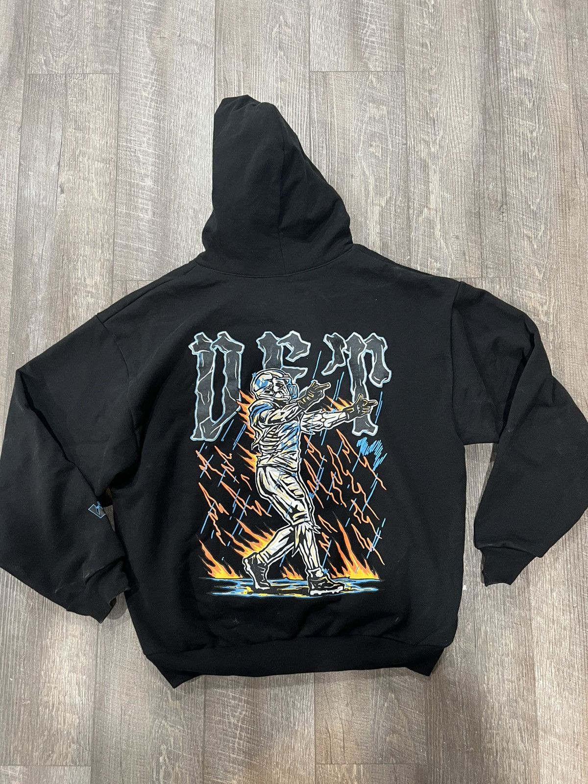 Vengeful Detroit Lions VENGEFUL- Brian Branch Hoodie -Size XL - Black Size US XL / EU 56 / 4 - 8 Thumbnail