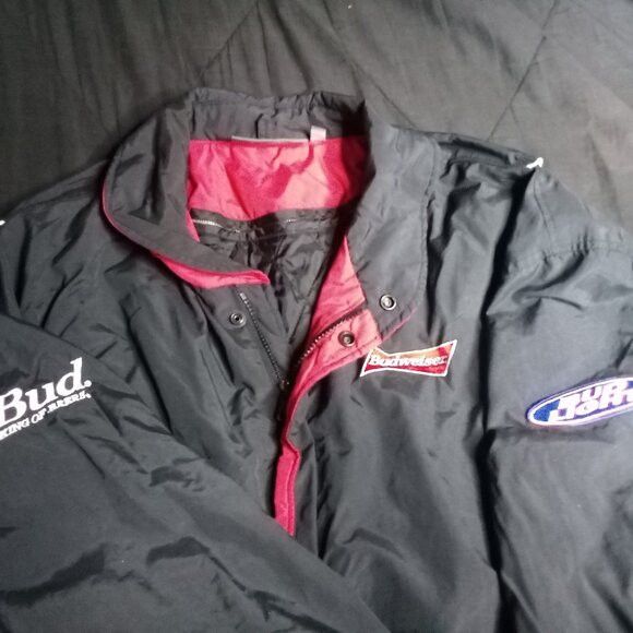 Budweiser Vintage Budweiser Bud Light King Of Beers Jacket Size US XXL / EU 58 / 5 - 1 Thumbnail