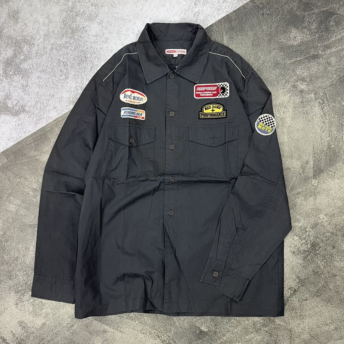 Japanese Brand Neyres pacth workshirt motorcycle shirt Size US XL / EU 56 / 4 - 1 Thumbnail