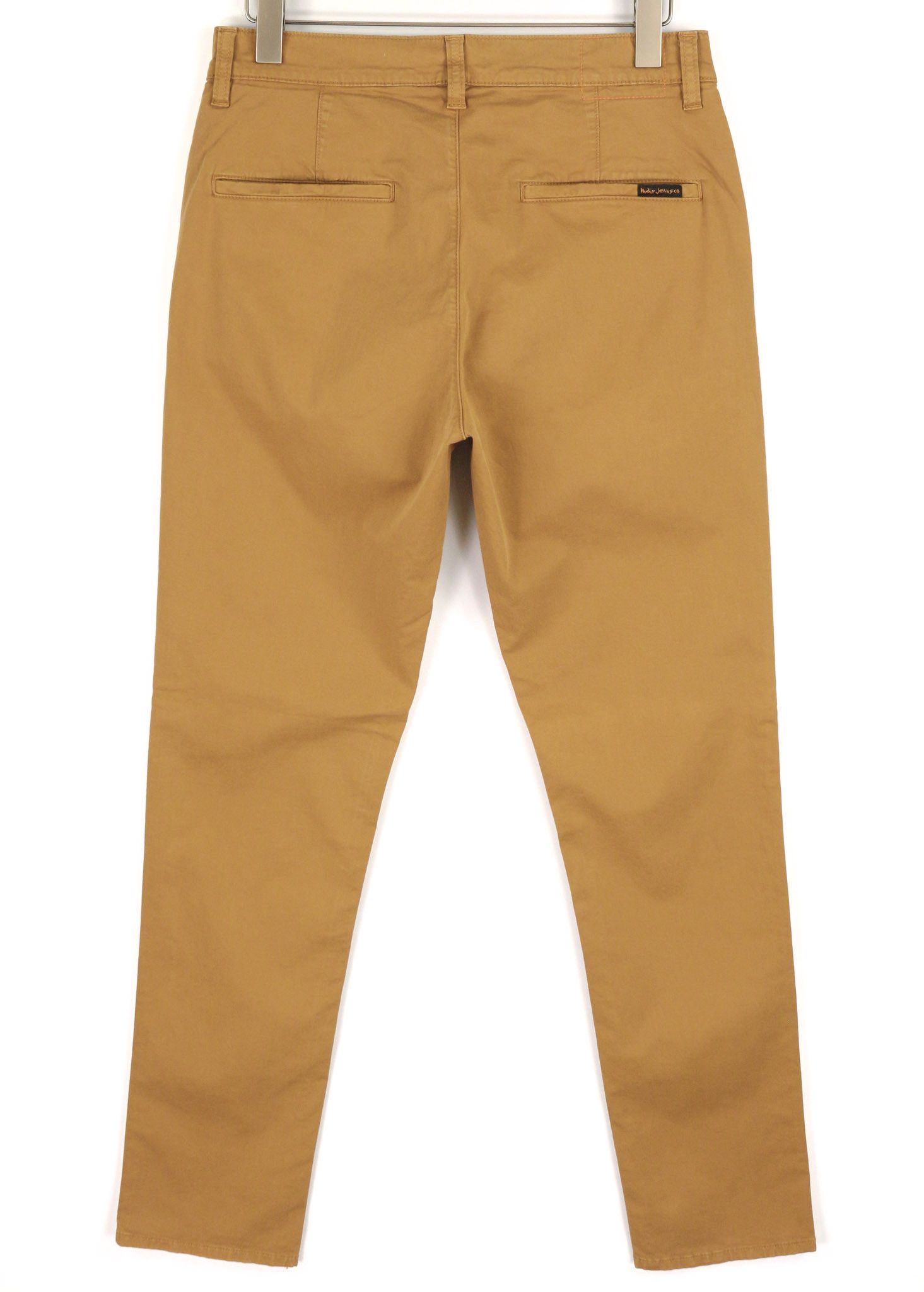 Nudie Jeans EASY ALVIN W31/L34 Camel Chino Slim Zip 82574 Size US 31 - 2 Thumbnail