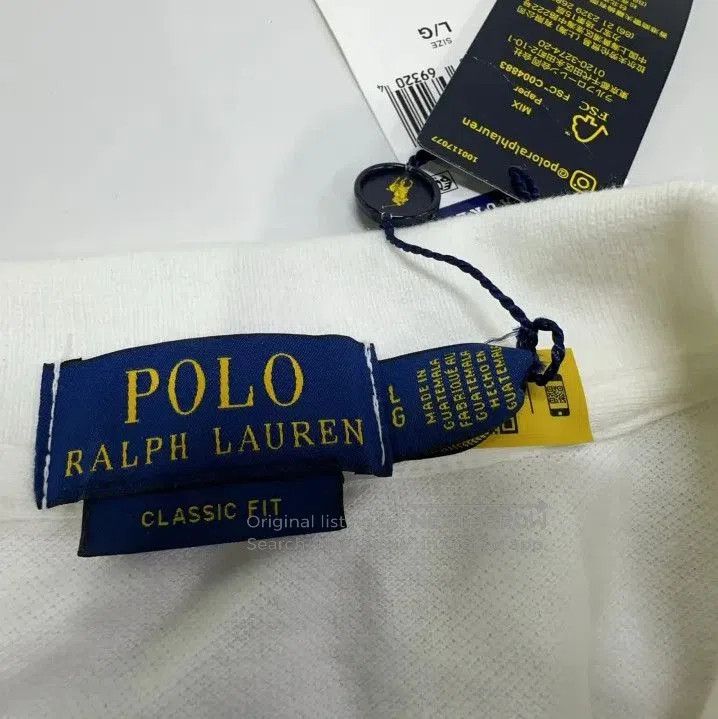 Polo Ralph Lauren Polo Ralph Lauren Classic Logo Embroidered SS Polo. Size US L / EU 52-54 / 3 - 2 Thumbnail