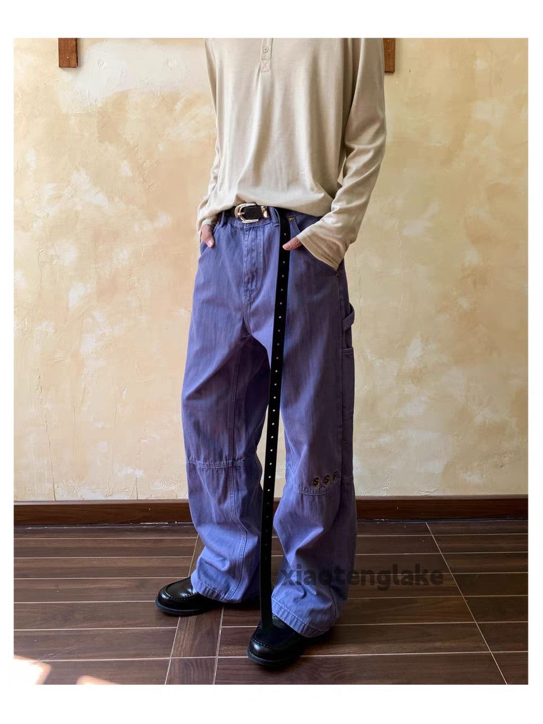 Vintage ltx vintage loose baggy skate hiphop carpenter cargo pants Size US 33 - 5 Thumbnail