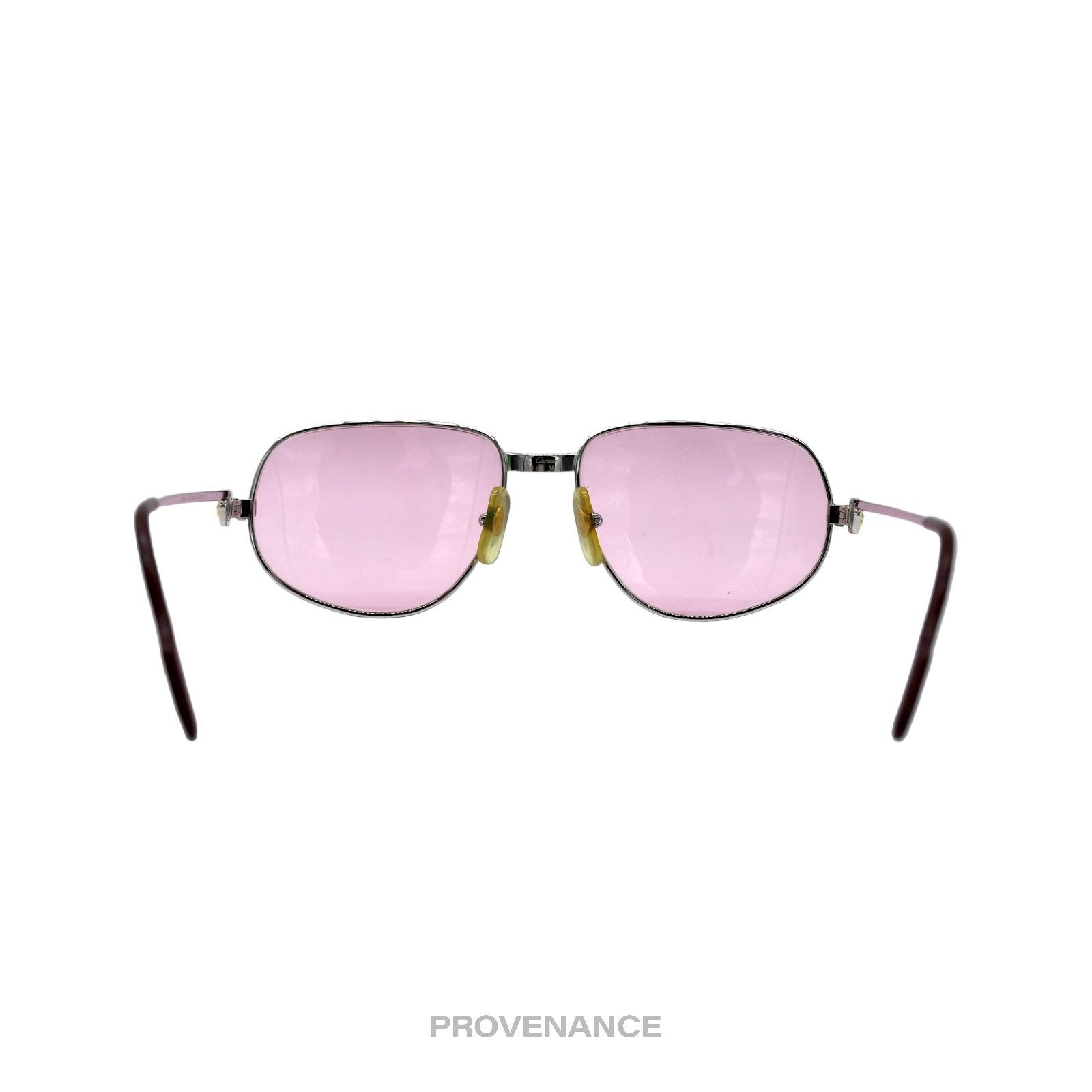 Cartier 🔴 Cartier Romance Louis (Drake) Sunglasses - Pink Size ONE SIZE - 5 Thumbnail