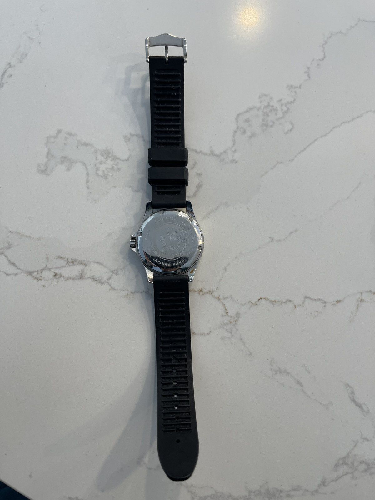 Vintage Swiss Military stainless steel watch 7217x dive Size ONE SIZE - 3 Thumbnail