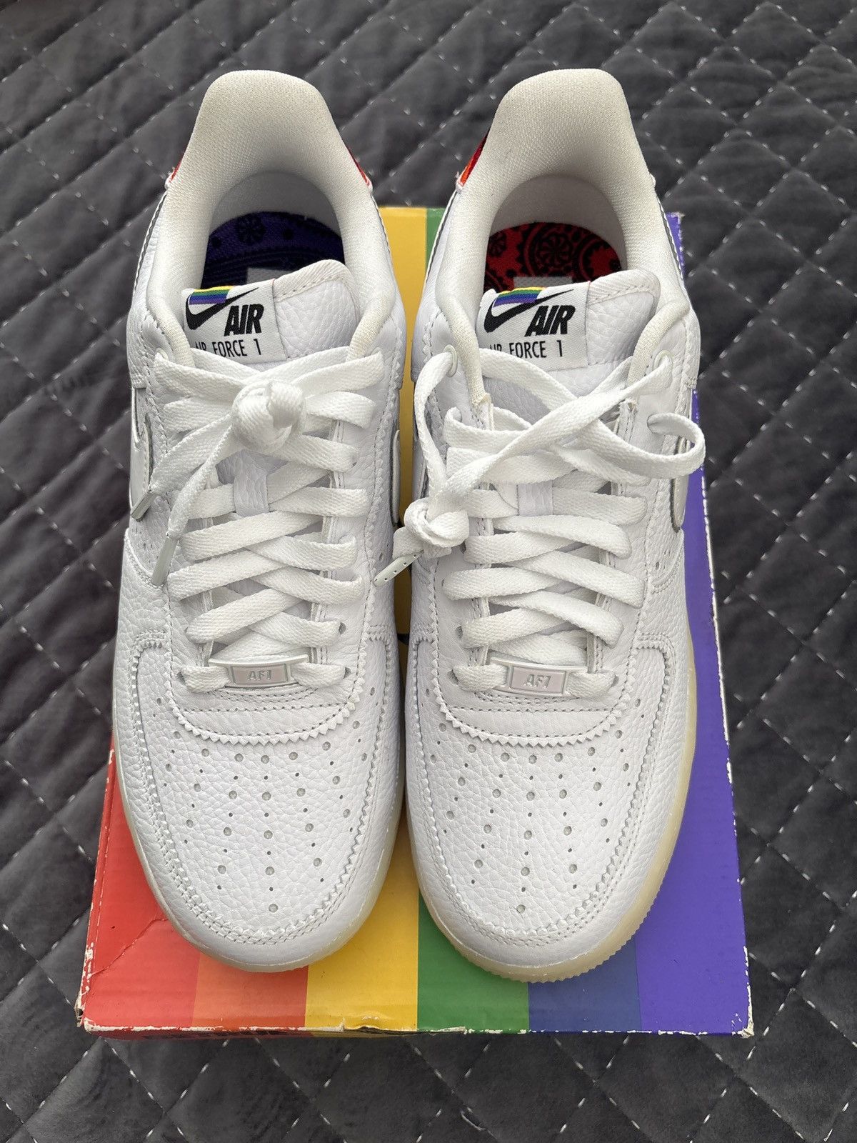 Nike NIKE AIR FORCE 1 “BETRUE” 2020 LGBTQ Size US 9 / EU 42 - 1 Thumbnail