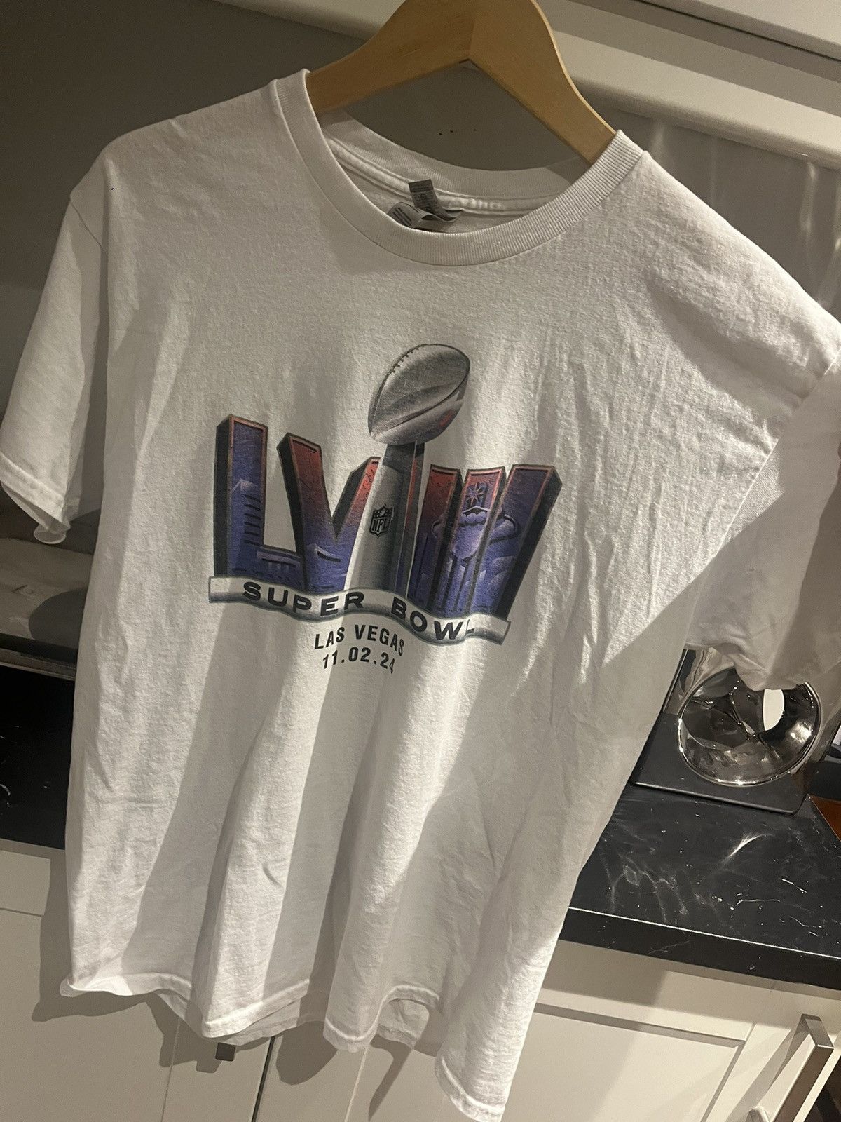 NFL × Vintage Super Bowl t-shirt bud light Size US L / EU 52-54 / 3 - 2 Thumbnail