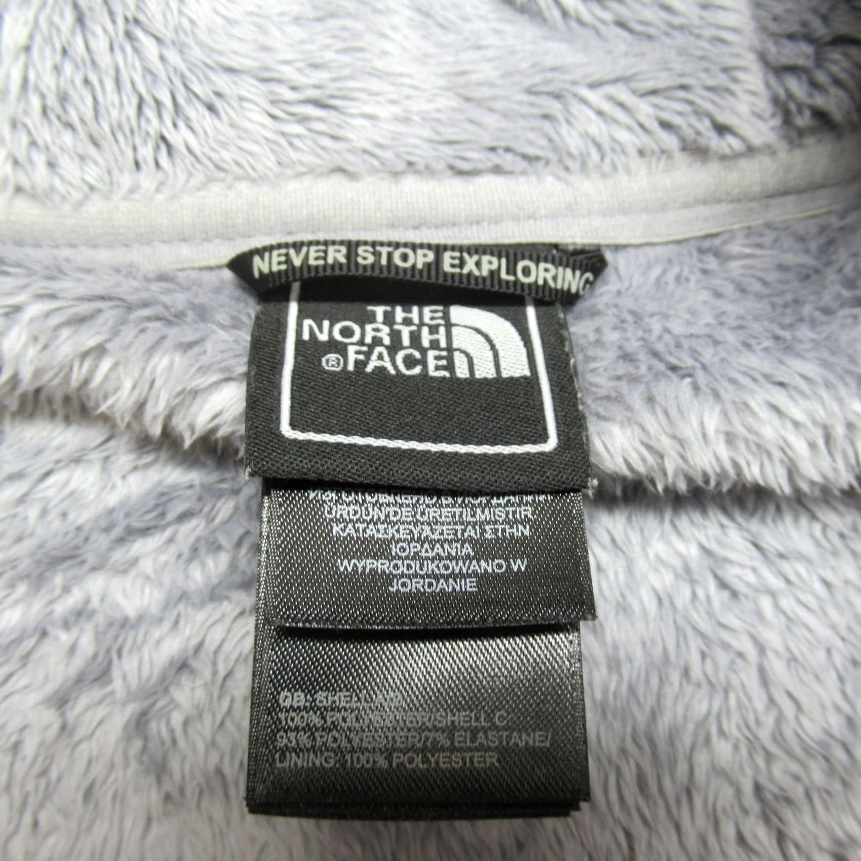 The North Face The North Face Hoodie Women M Gray Pockets Osito Fleece Full Zip Jacket Size M / US 6-8 / IT 42-44 - 5 Thumbnail