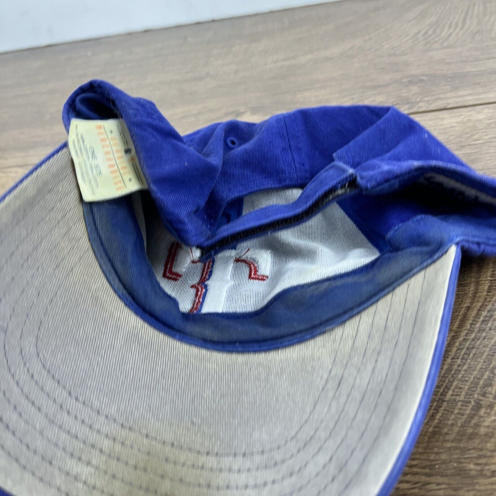 Other Texas Rangers Cap Hat Blue Texas Rangers Hat Adjustable Blue Size ONE SIZE - 13 Thumbnail