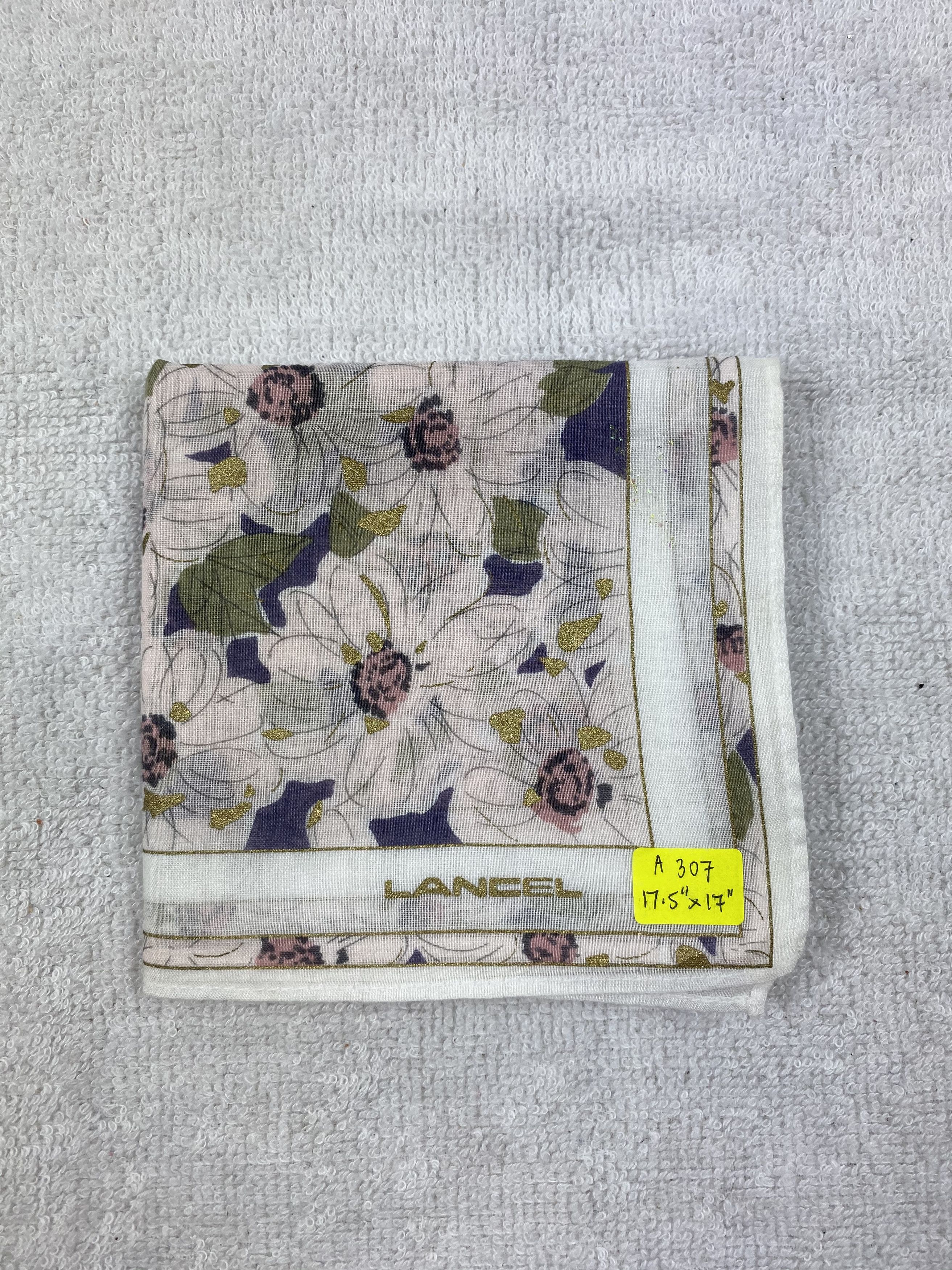 Lancel × Vintage Lancel Handkerchief / Bandana / Neckerchief Size ONE SIZE - 6 Thumbnail