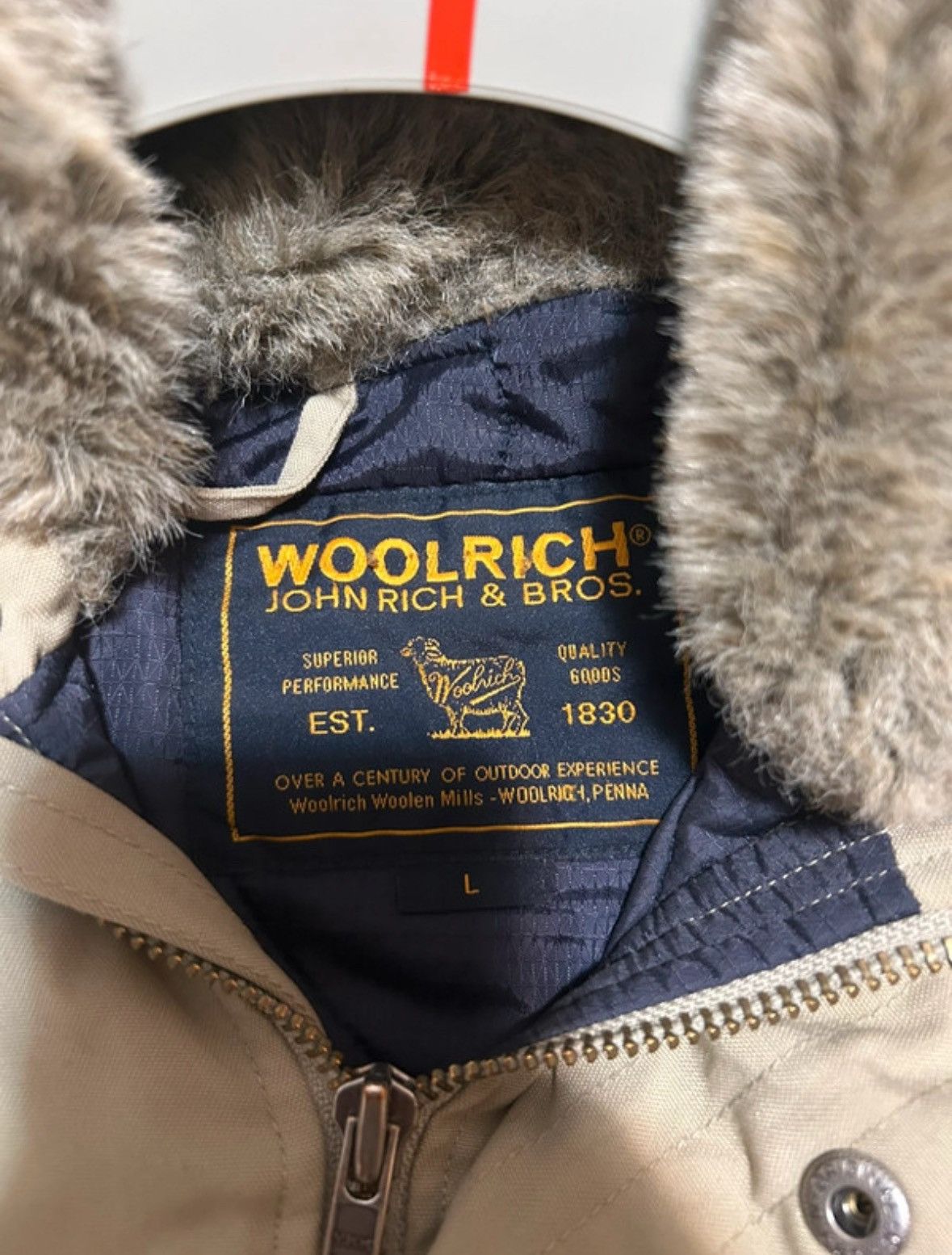 Woolrich Woolen Mills Woolrich Bomber with fur Size US L / EU 52-54 / 3 - 2 Thumbnail
