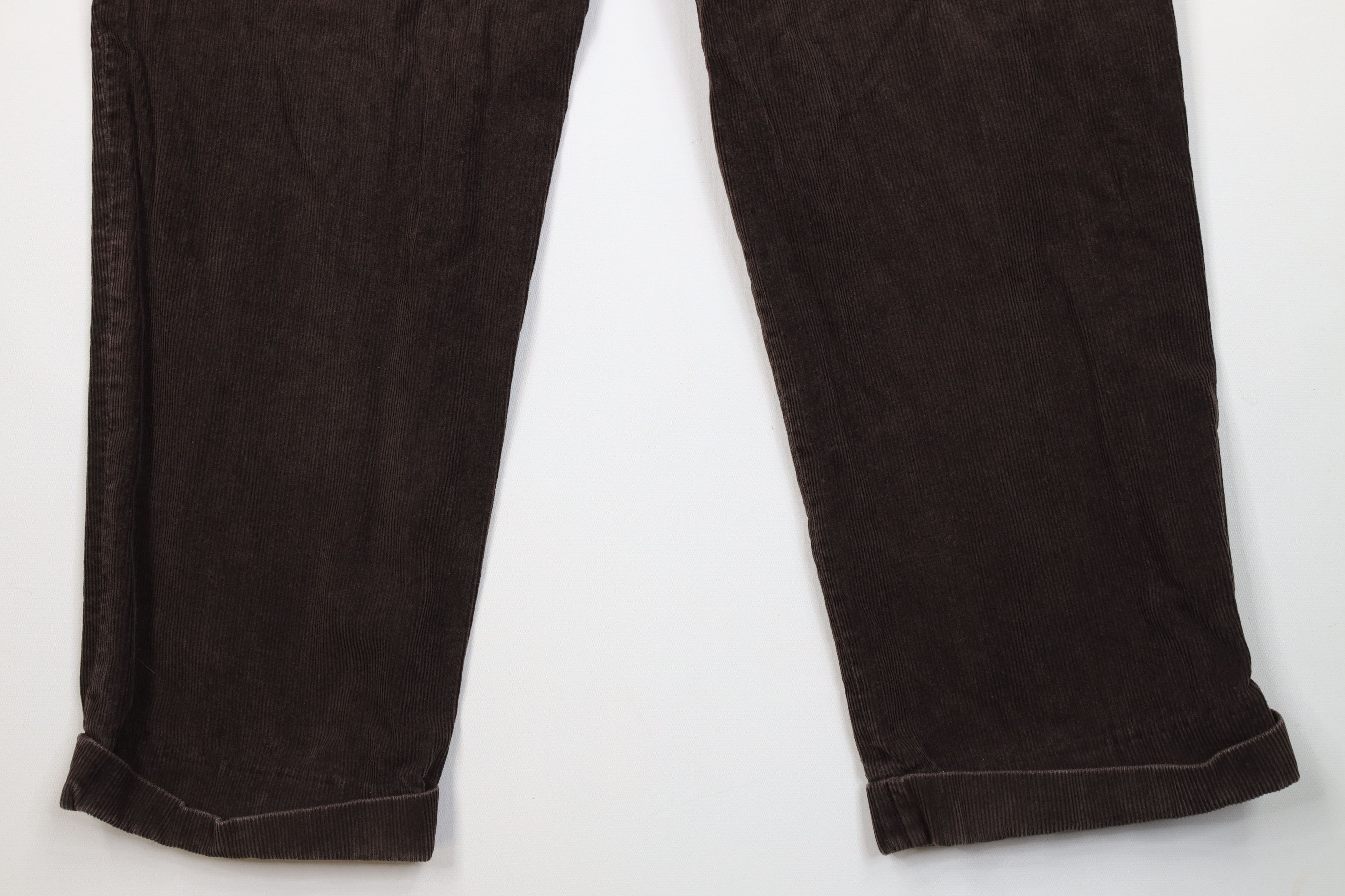 Jos. A. Bank Vintage Jos A Bank Wide Leg Corduroy Chino Pants Brown Size US 38 / EU 54 - 13 Thumbnail