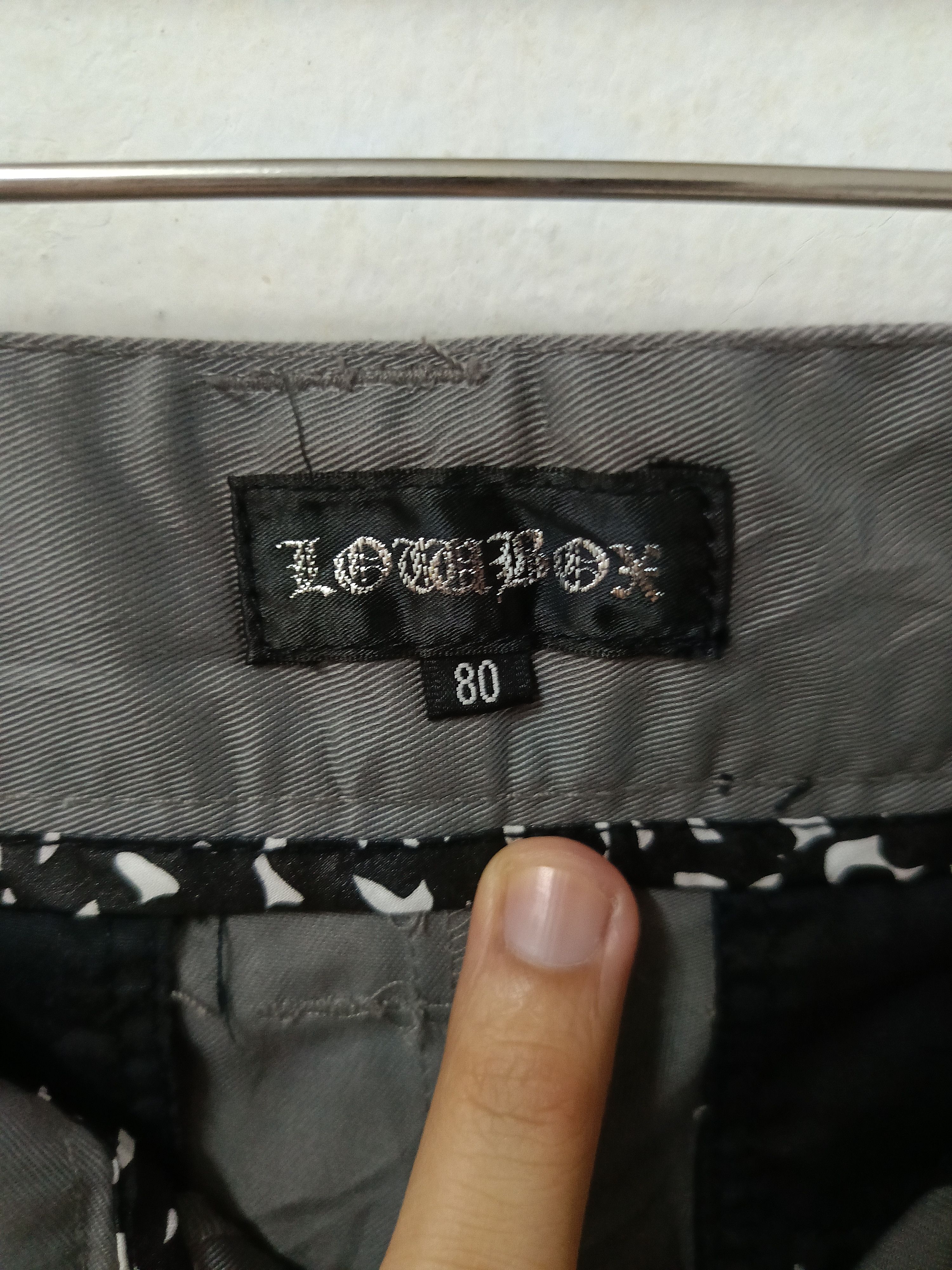Japanese Brand Japanese Brand Lowbox Pants Size US 32 / EU 48 - 4 Thumbnail