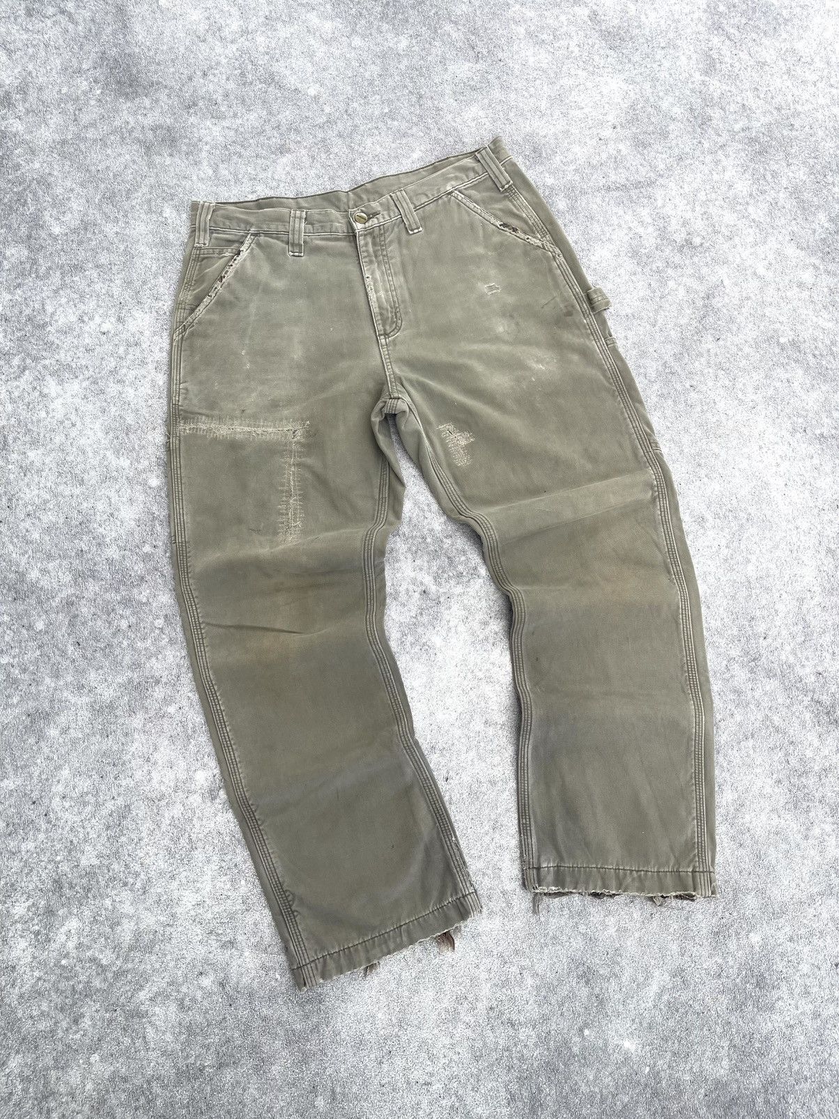 Carhartt Carhartt Carphenter Pants Moss Size US 34 / EU 50 - 2 Thumbnail