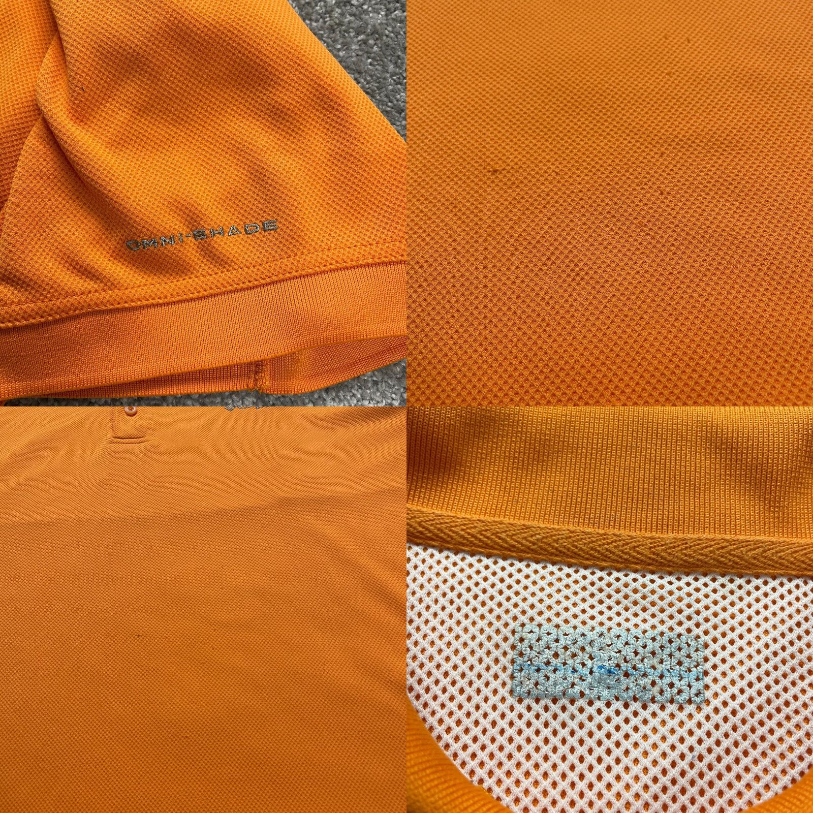 Vintage Columbia Shirt XL Orange PFG Omni Shade Perfect Cast Polo Classic Mens Size US XL / EU 56 / 4 - 8 Thumbnail