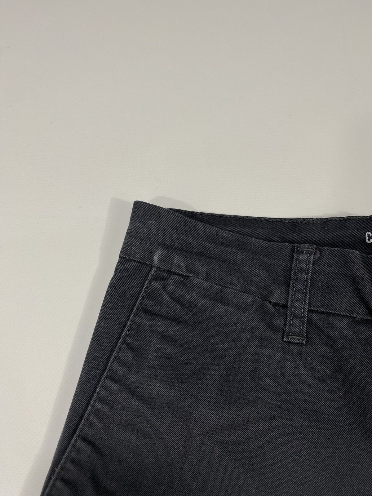 Carhartt 🔥LASTDROP🔥 Carhartt WIP Sid Pants Slim Grey Classic Chino Size US 27 - 10 Thumbnail