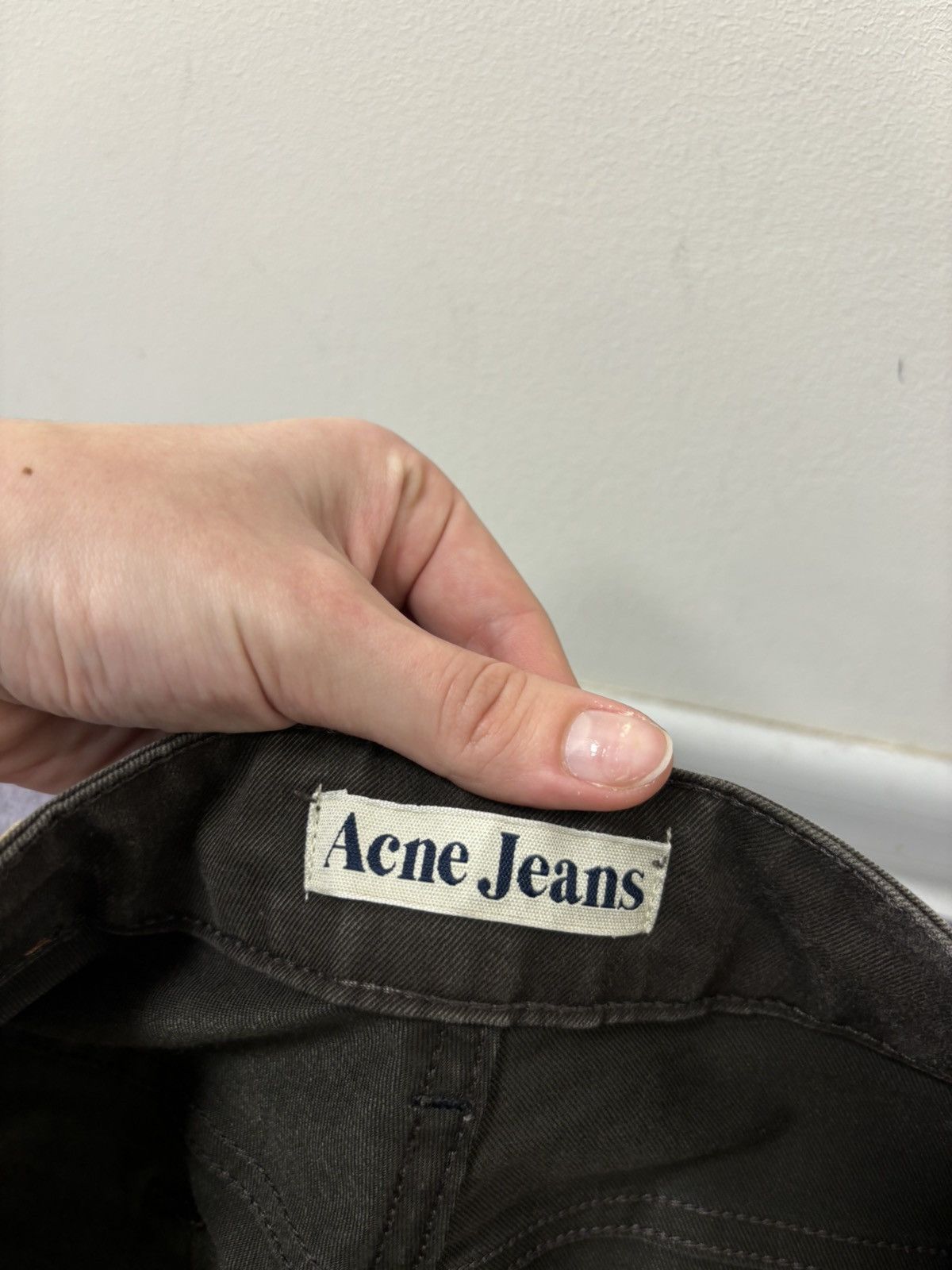 Acne Studios Acne Studios Hex Brown Ups Brown Slim Straight Denim Jeans Size 30" / US 8 / IT 44 - 9 Thumbnail