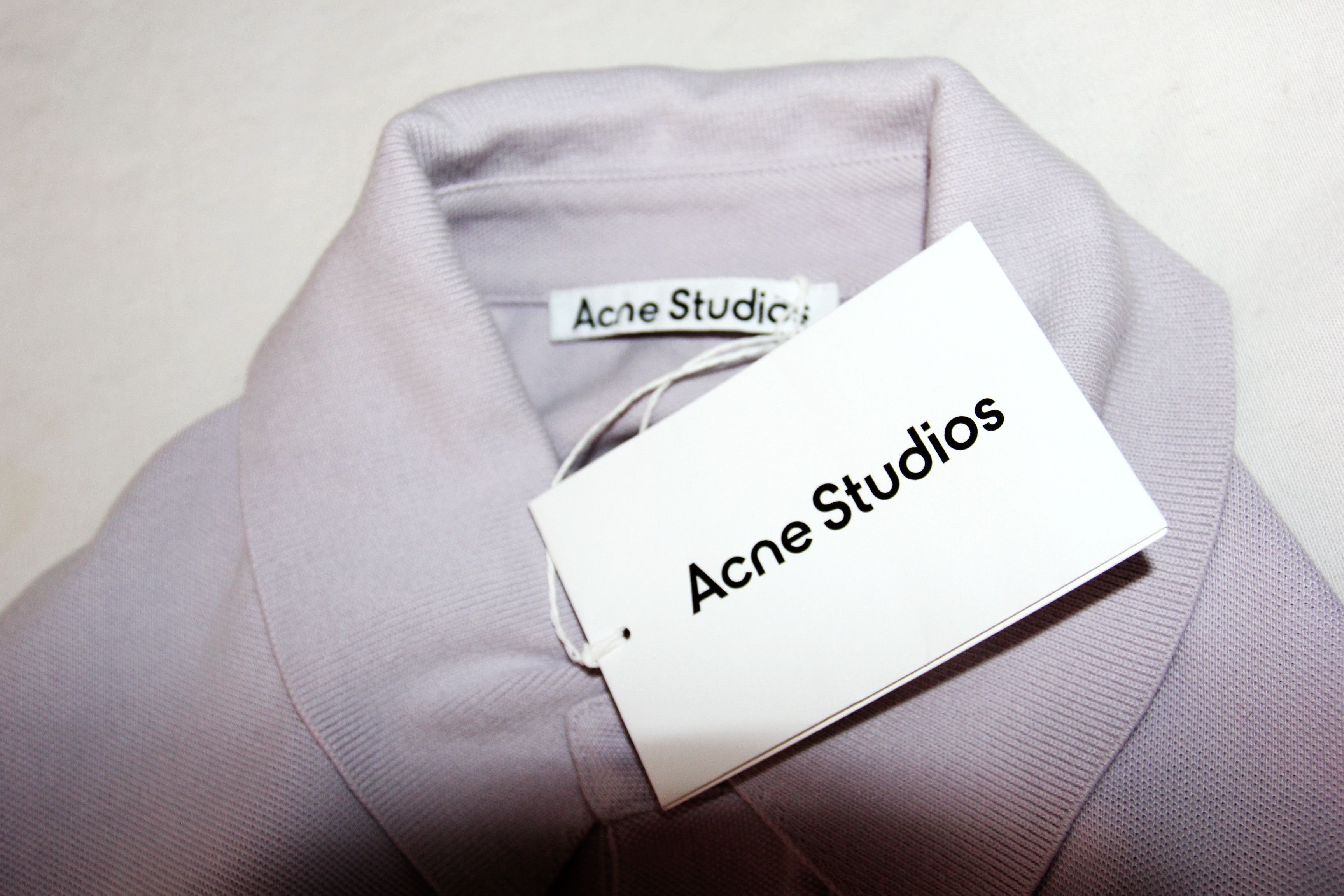 Acne Studios BNWT SS23 ACNE STUDIOS LOGO POLO SHIRT XS Size US XS / EU 42 / 0 - 8 Thumbnail