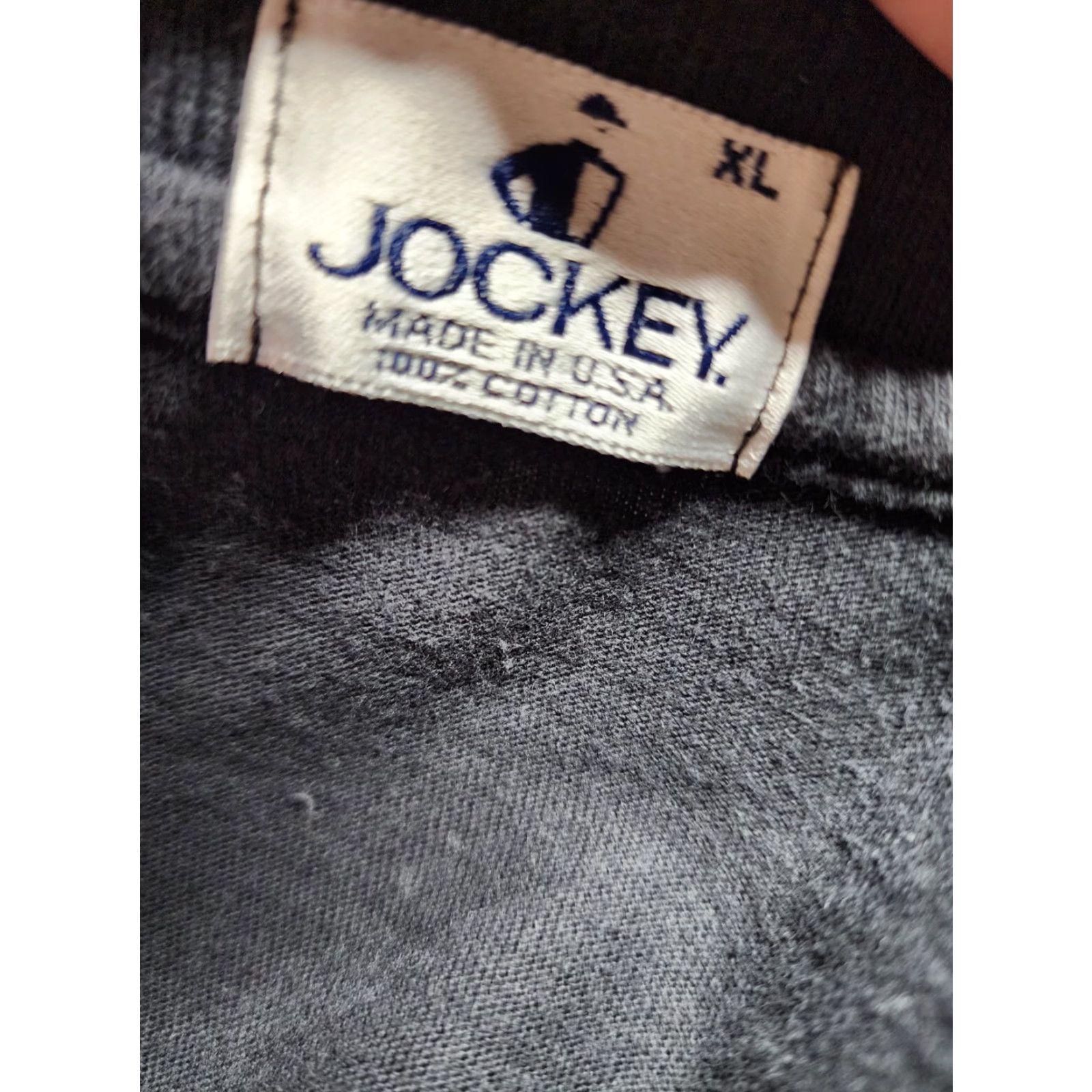 Jockey VINTAGE Jockey Pocket Polo Shirt Golf Black XL Regular Mens Made in USA Size US XL / EU 56 / 4 - 4 Thumbnail