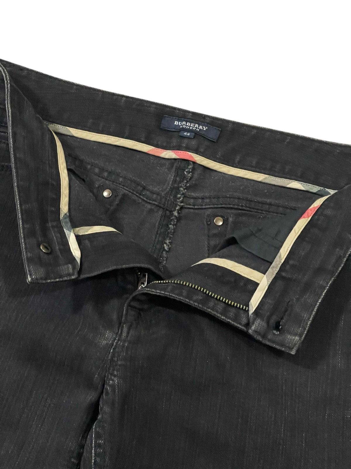 Burberry Burberry London Straight Fit Black Jeans Denim Size US 32 / EU 48 - 6 Thumbnail