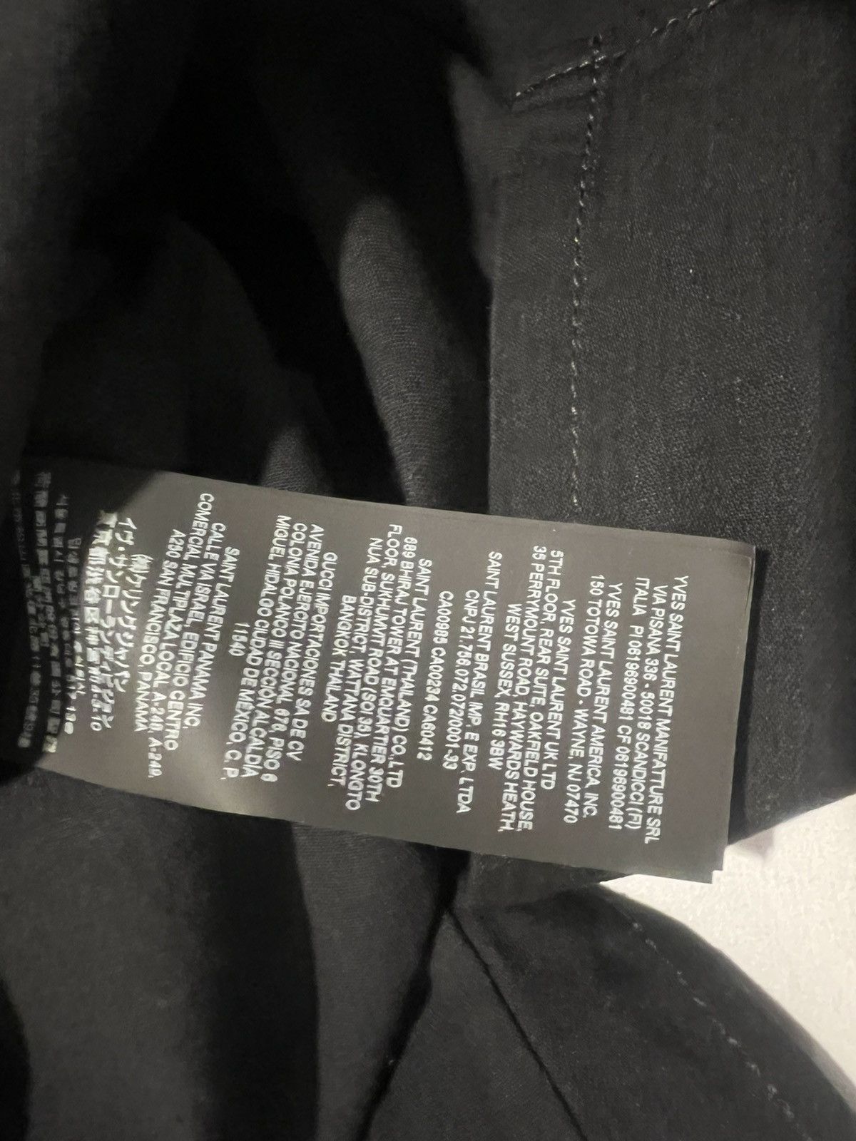 Saint Laurent Paris Saint Laurent western denim shirt. XL. $920 Size US L / EU 52-54 / 3 - 9 Thumbnail