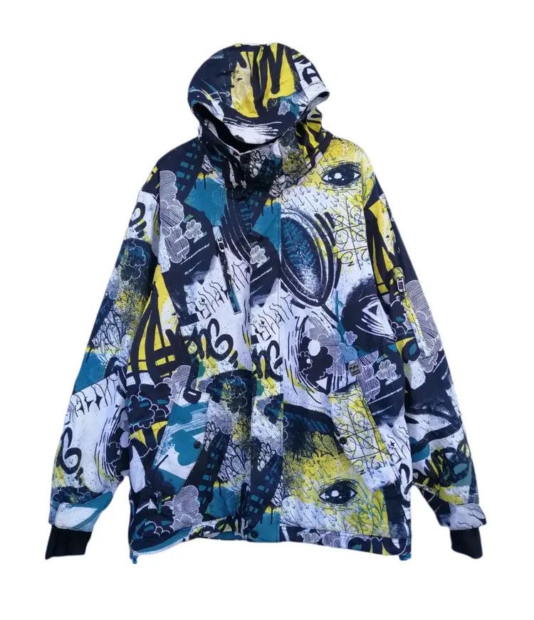 Billabong Billabong Multi Printed Snowboard Ski Jacket Size US M / EU 48-50 / 2 - 3 Thumbnail