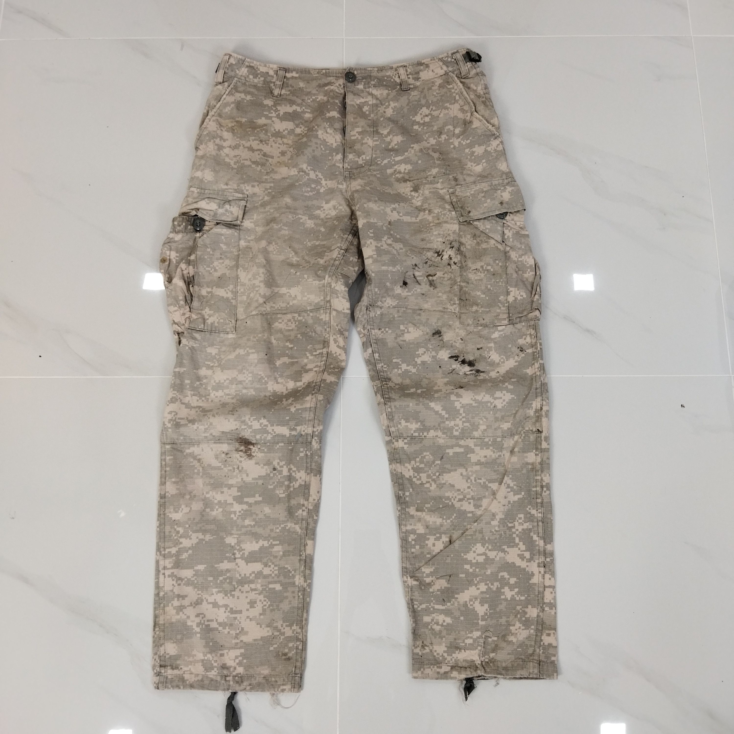Other K.Y.Military FADED CAMO CARGO PANTS Size US 33 - 1 Thumbnail