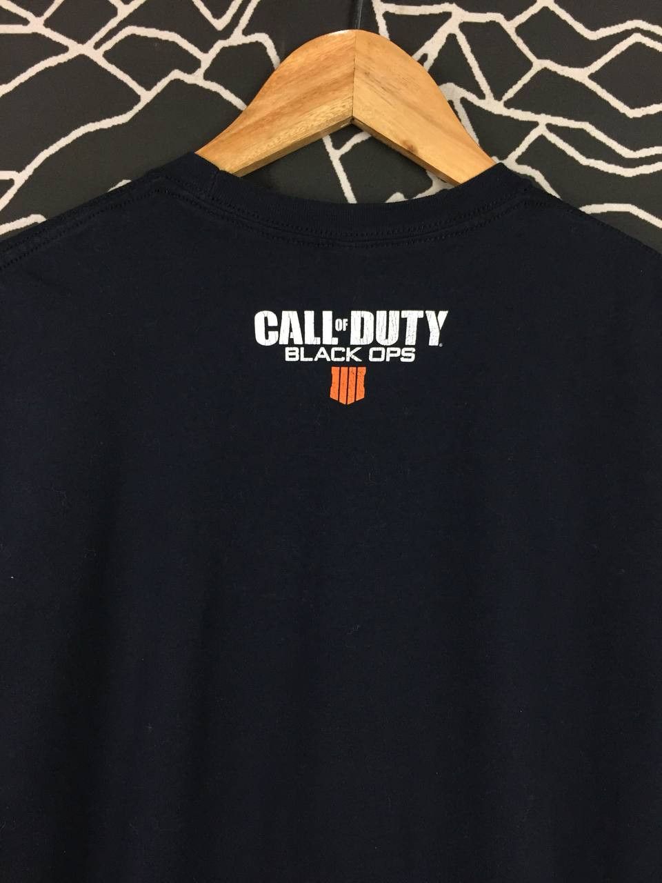 Playstation Call Of Duty Black Ops Skull Logo Video Game Promo Tee Size US M / EU 48-50 / 2 - 4 Thumbnail