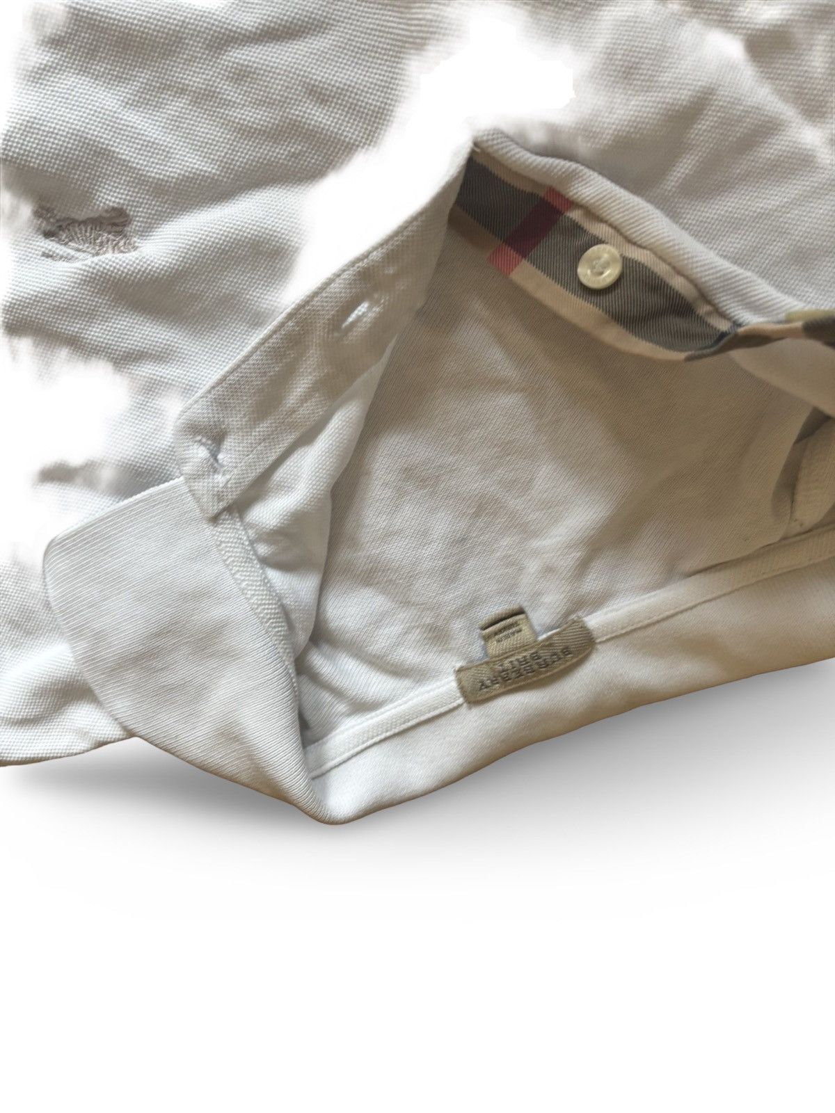 Burberry × Vintage Burberry polo shirt Size US XL / EU 56 / 4 - 3 Thumbnail