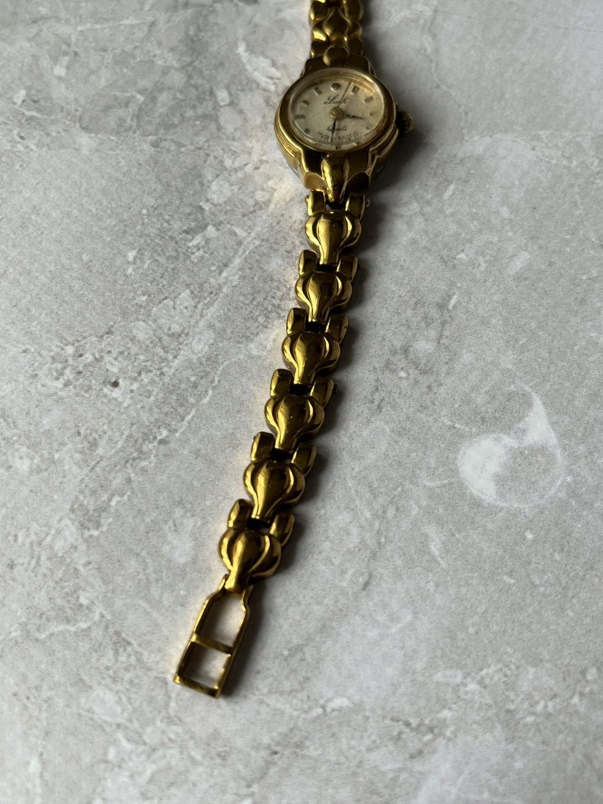Jewelry Vintage Luch Women’s USSR Watch with Gold Bracelet Size ONE SIZE - 12 Thumbnail