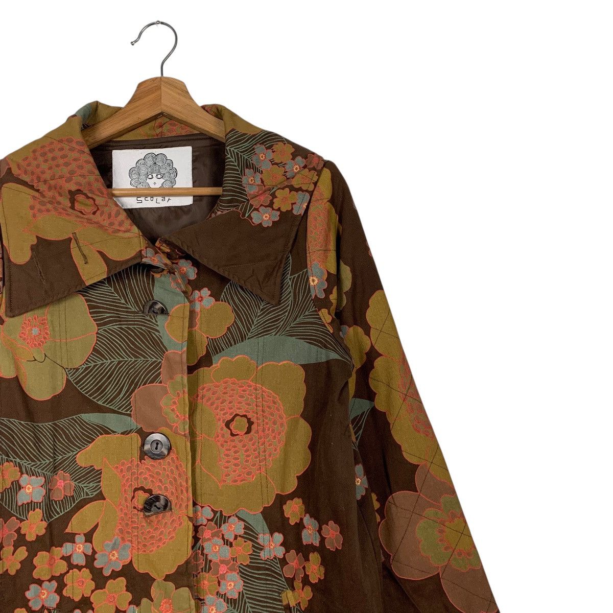 Japanese Brand Japanese Brand Scolar Fullprint Flower Motive Coat Size M / US 6-8 / IT 42-44 - 6 Thumbnail